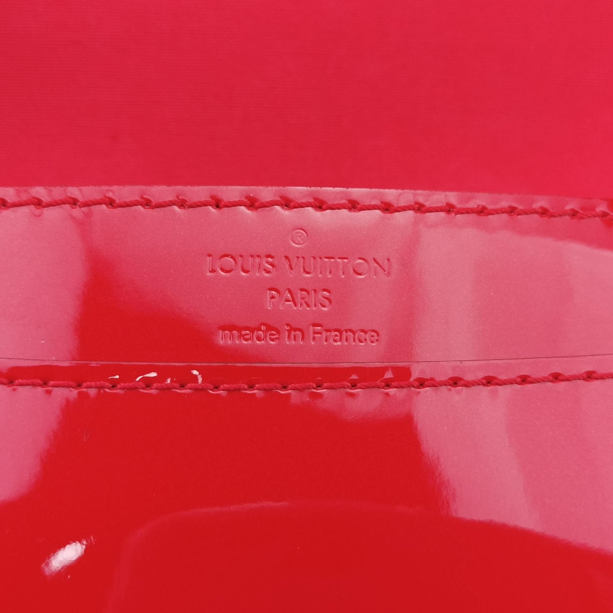 Secondhand Louis Vuitton Louise PM CERISE Vernis M64550 shoulderbag | stylenewstar