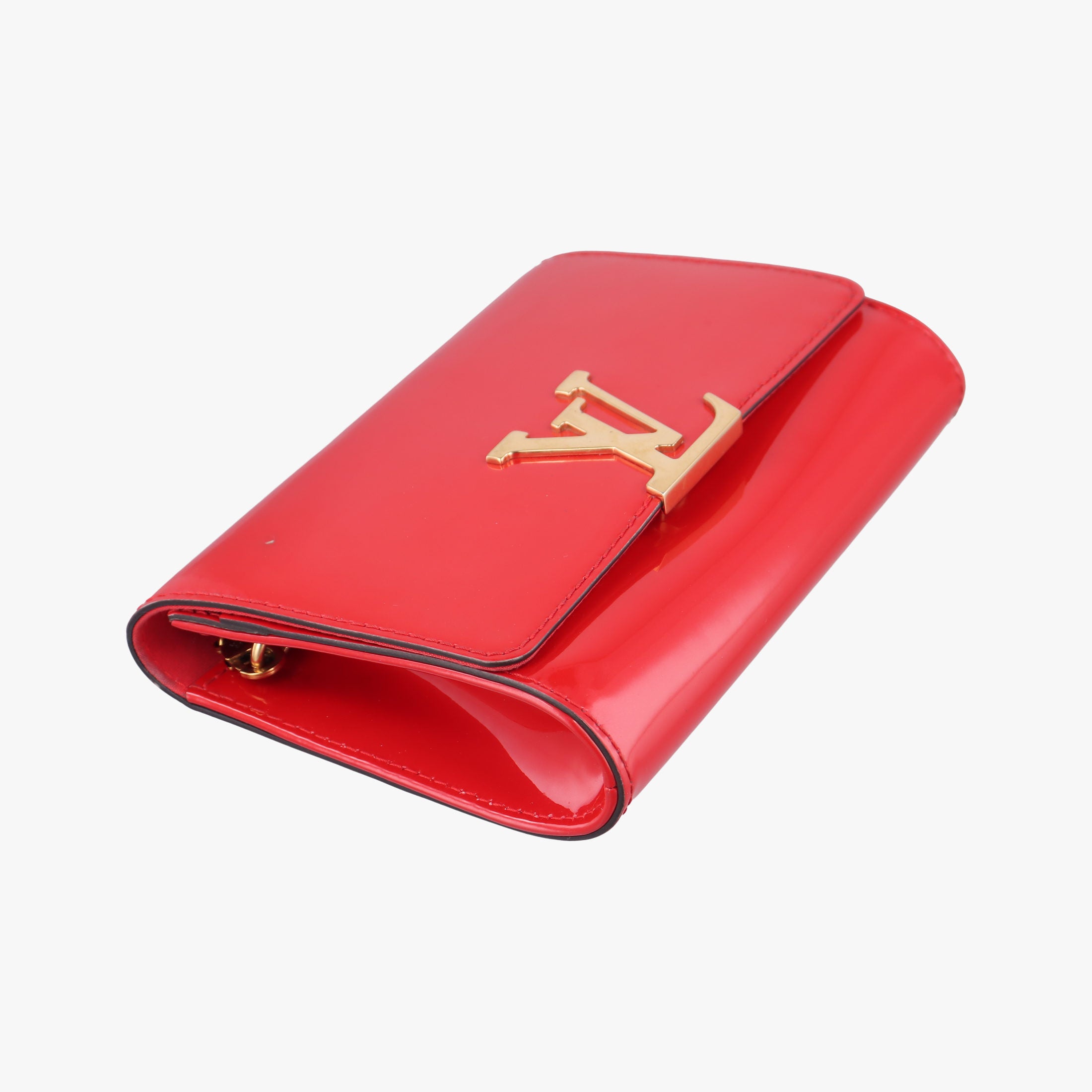 Secondhand Louis Vuitton Louise PM CERISE Vernis M64550 shoulderbag | stylenewstar
