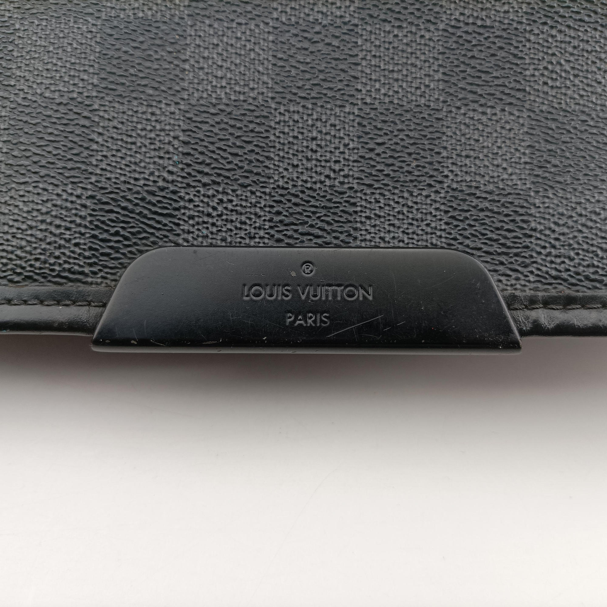 Pre-owned Louis Vuitton DANIEL MM Noir Damier Graphite N58029 shoulderbag | stylenewstar