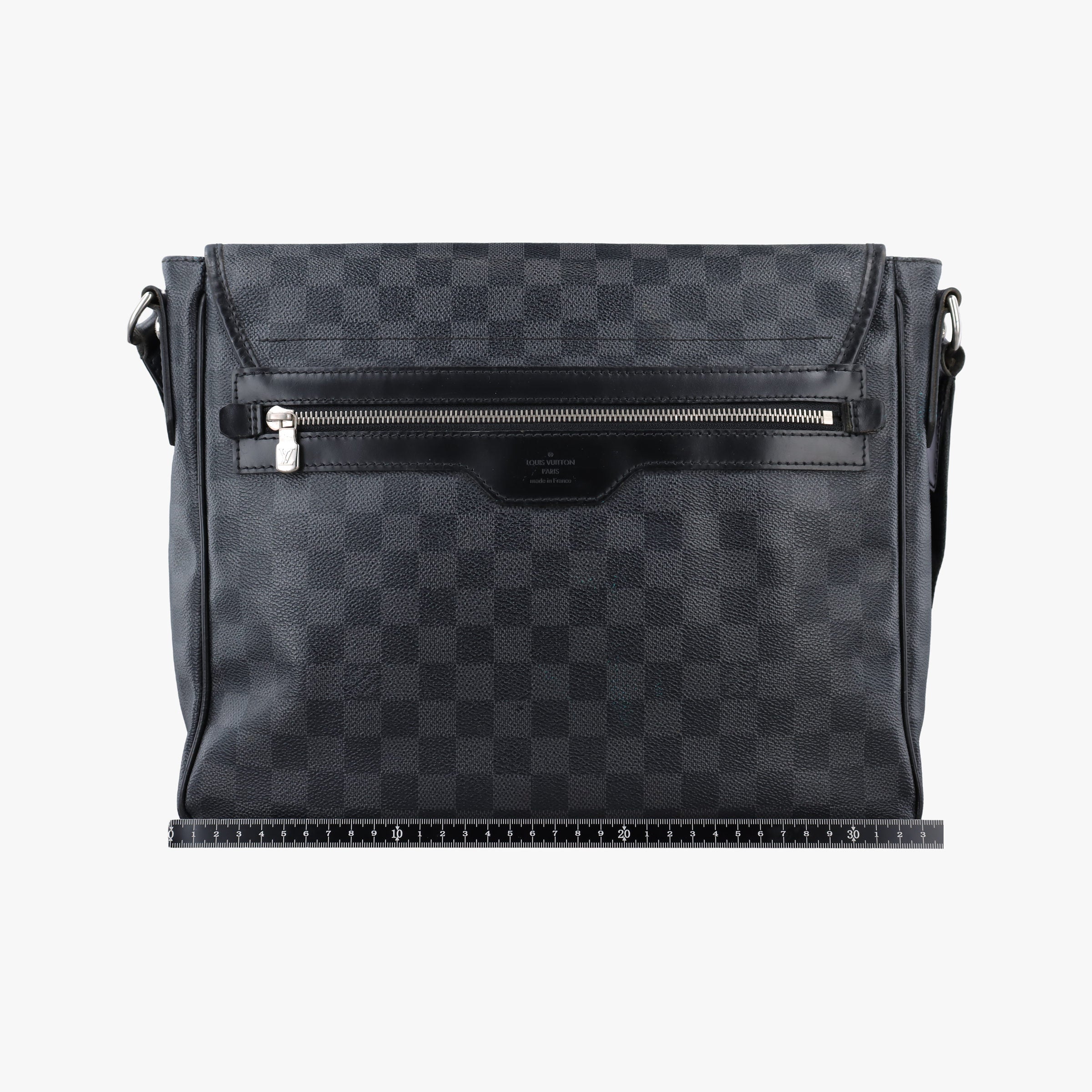 Pre-owned Louis Vuitton DANIEL MM Noir Damier Graphite N58029 shoulderbag | stylenewstar