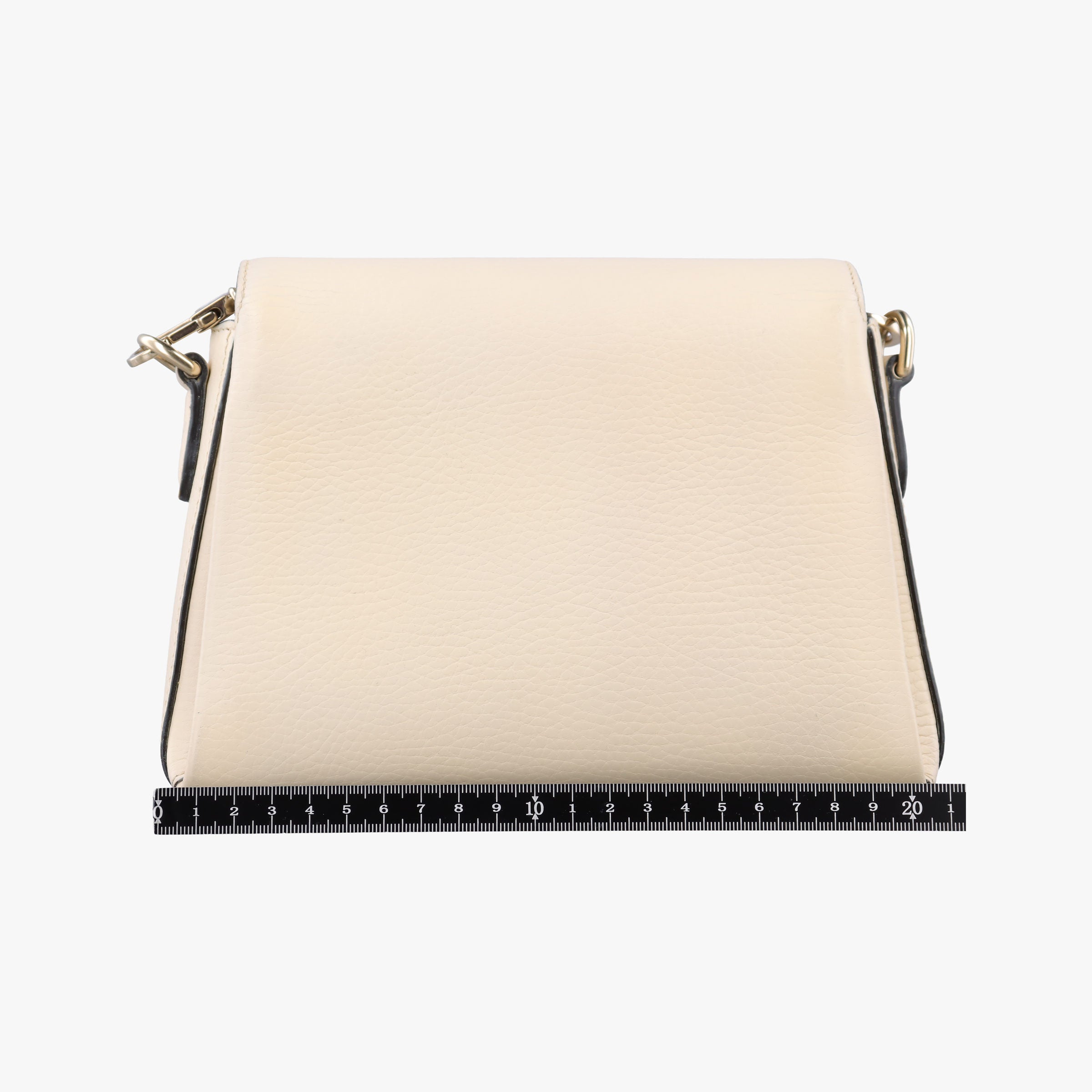 Pre-owned Gucci Interlocking G White Leather 607720 shoulderbag | stylenewstar