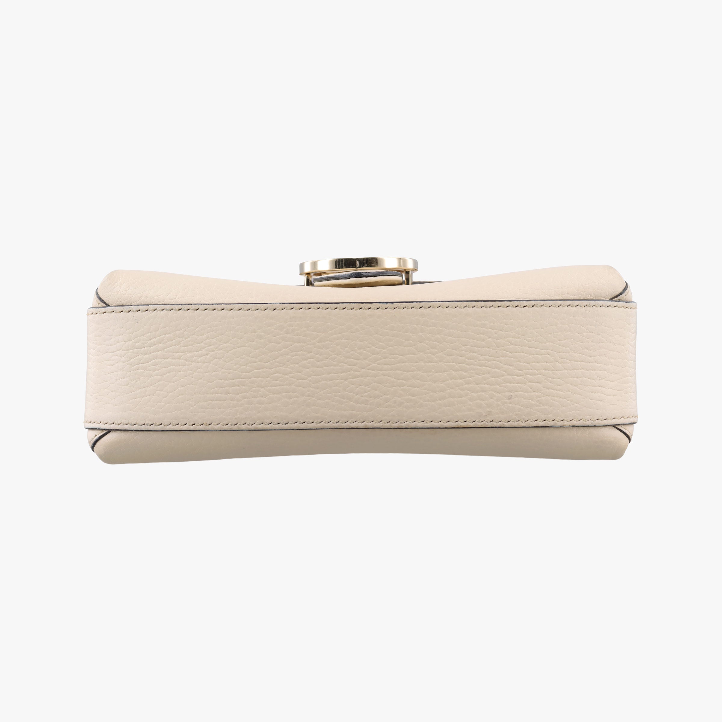Pre-owned Gucci Interlocking G White Leather 607720 shoulderbag | stylenewstar