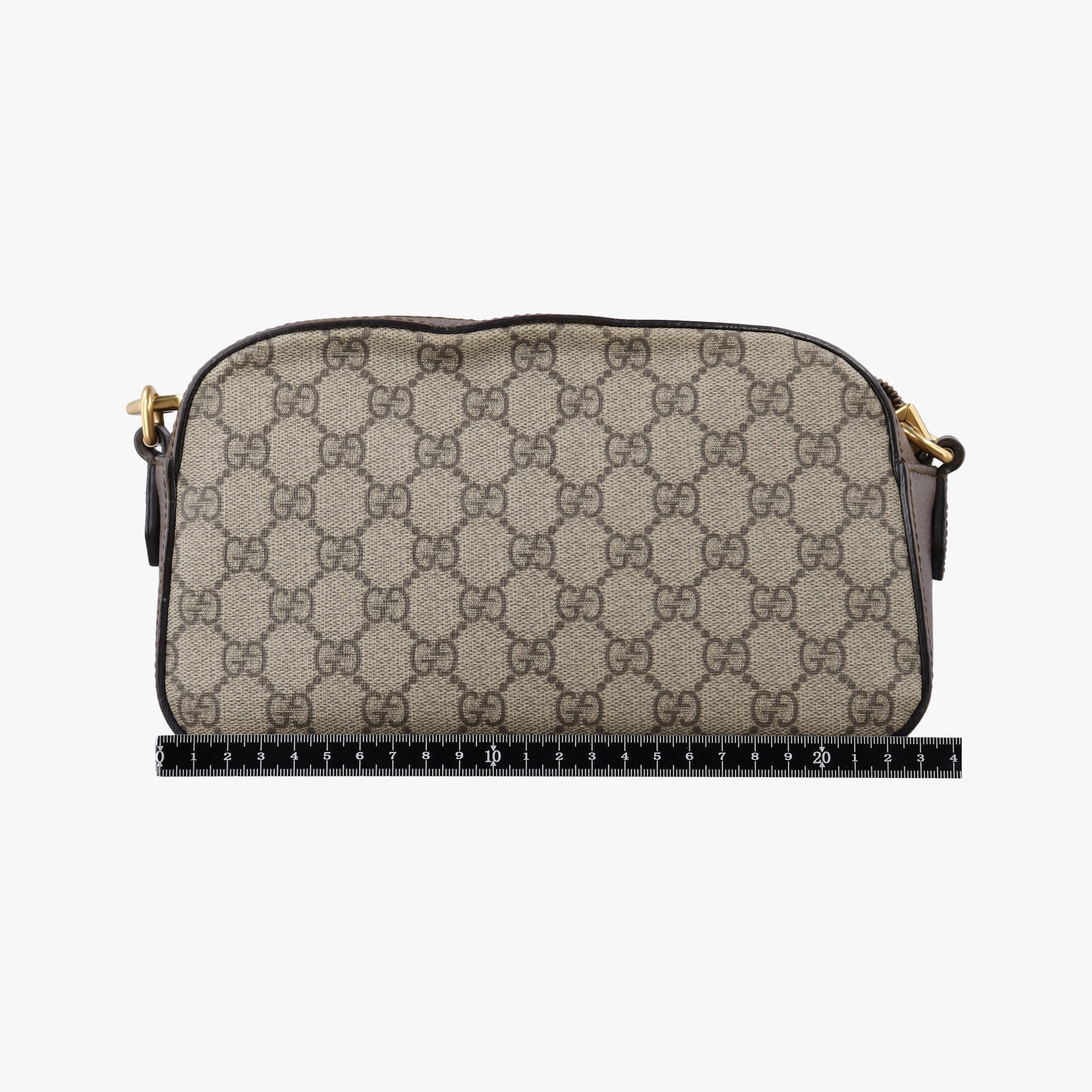Vintage Gucci Neo Vintage Messenger Brown PVC coated canvas×Leather 476466 shoulderbag | stylenewstar