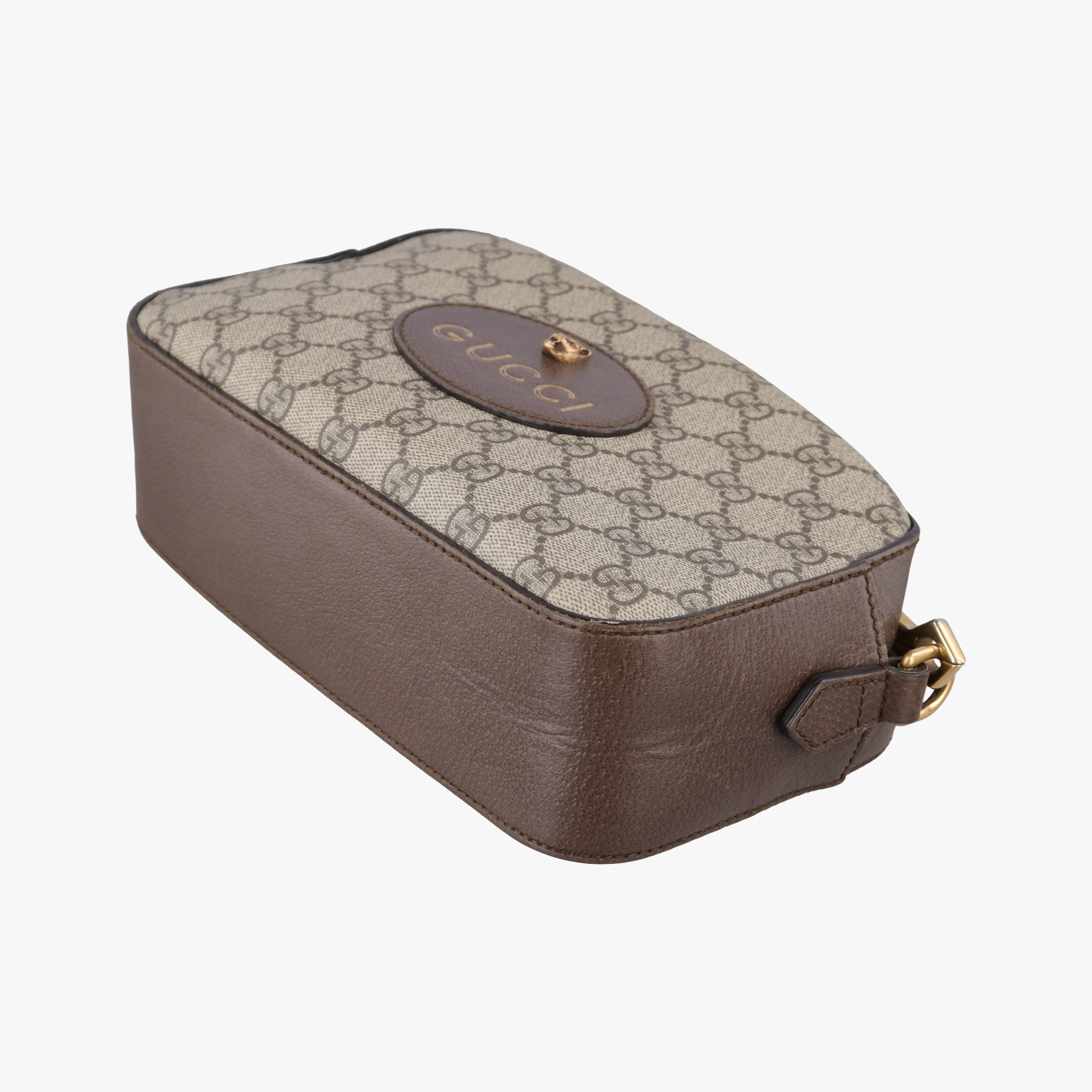Vintage Gucci Neo Vintage Messenger Brown PVC coated canvas×Leather 476466 shoulderbag | stylenewstar