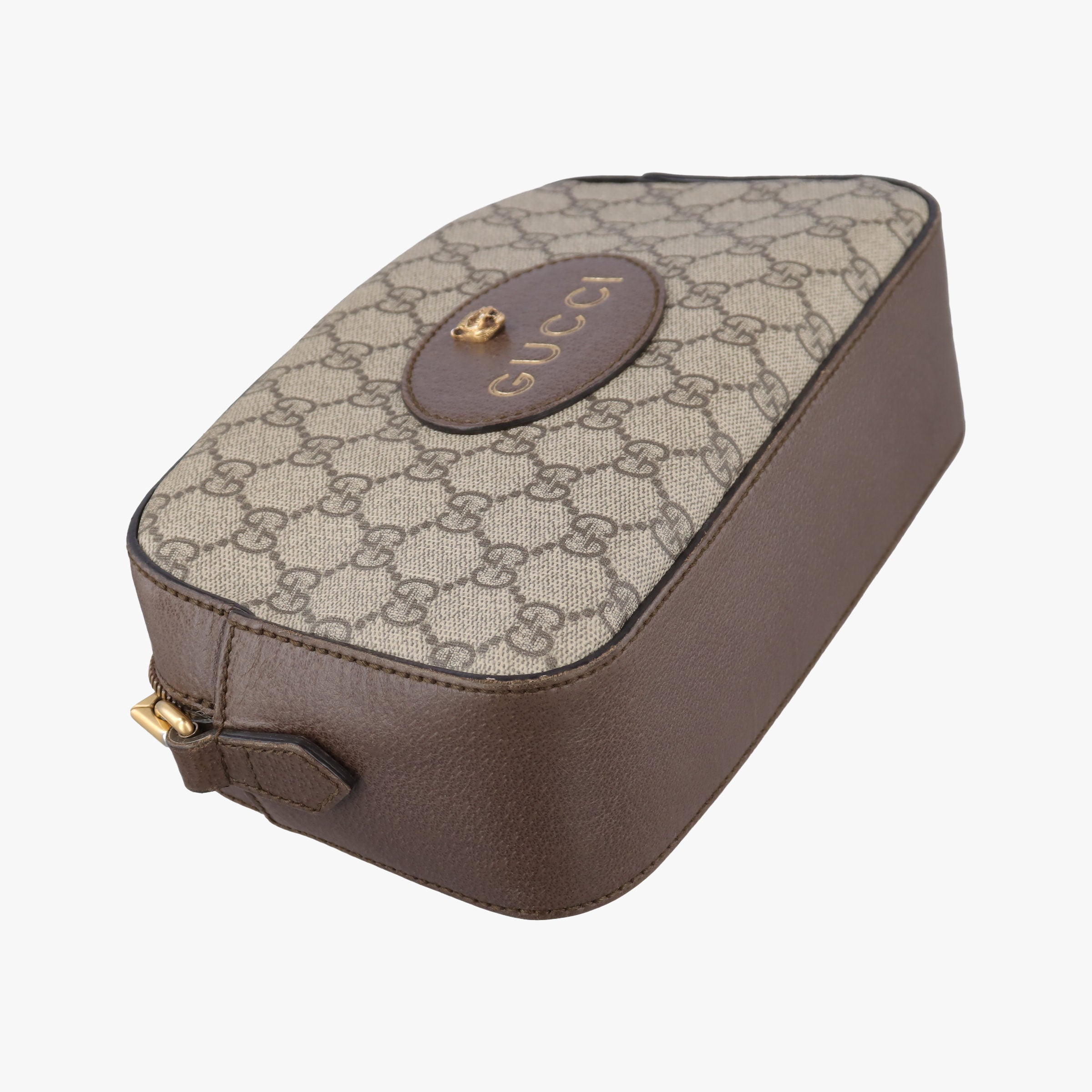 Vintage Gucci Neo Vintage Messenger Brown PVC coated canvas×Leather 476466 shoulderbag | stylenewstar
