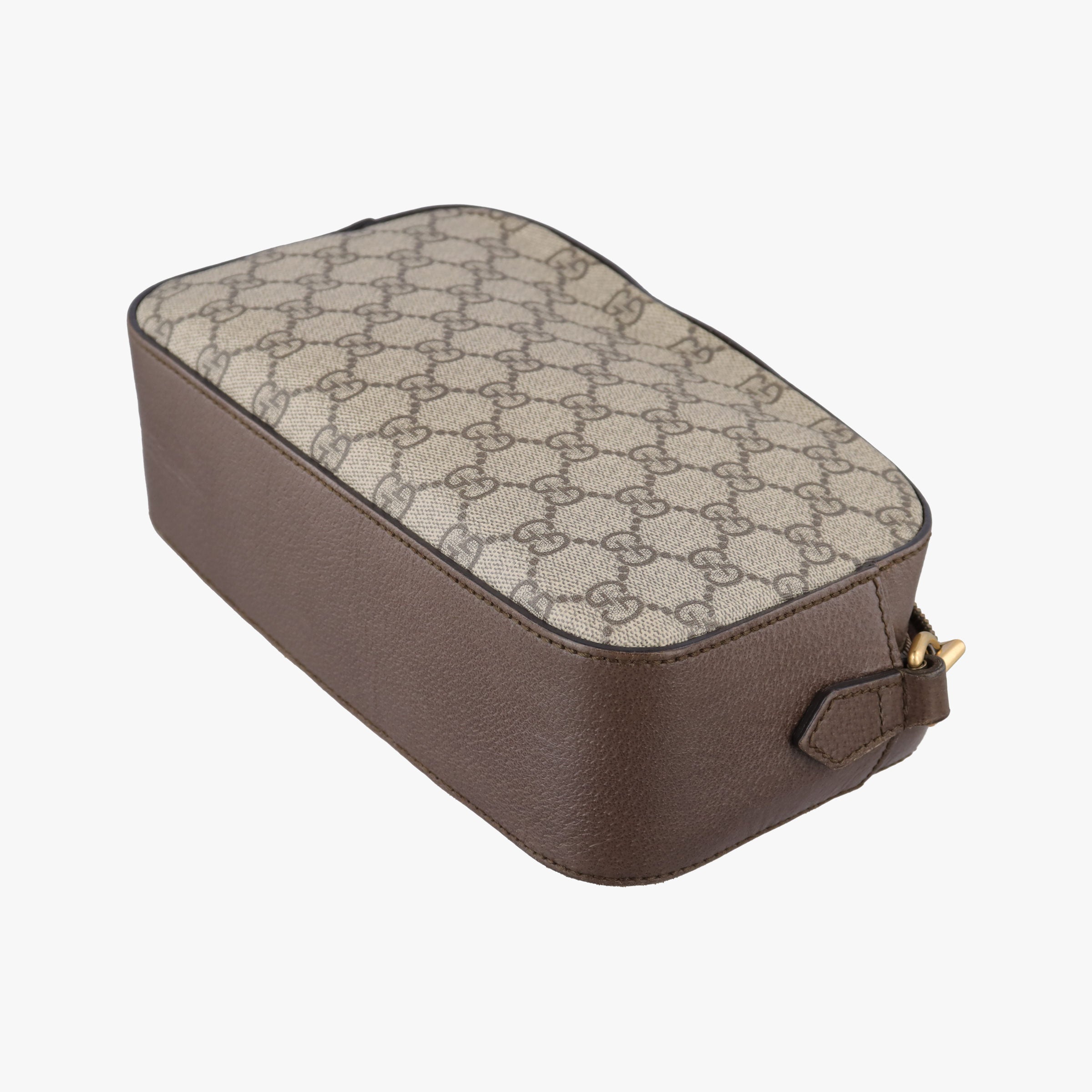 Vintage Gucci Neo Vintage Messenger Brown PVC coated canvas×Leather 476466 shoulderbag | stylenewstar