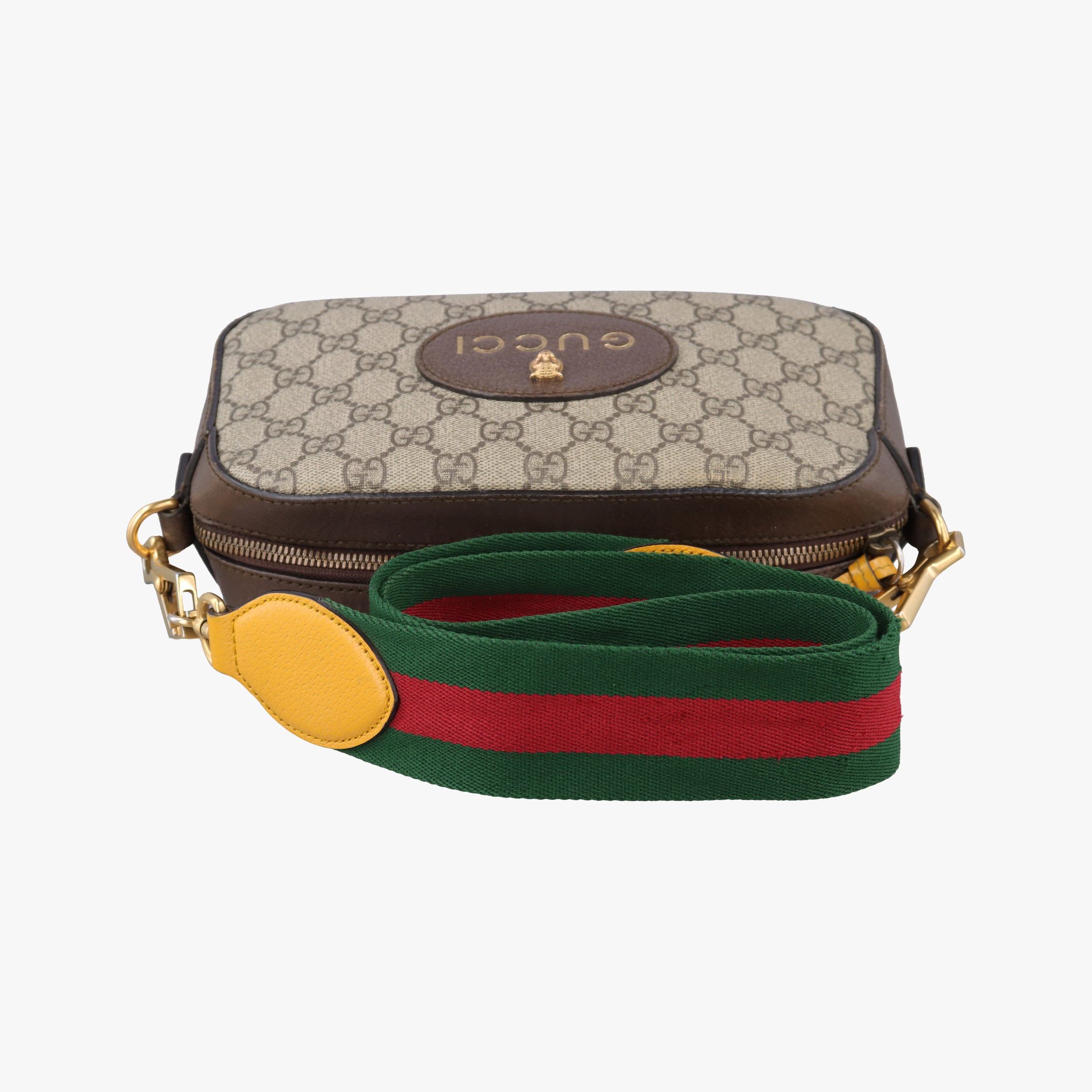 Vintage Gucci Neo Vintage Messenger Brown PVC coated canvas×Leather 476466 shoulderbag | stylenewstar