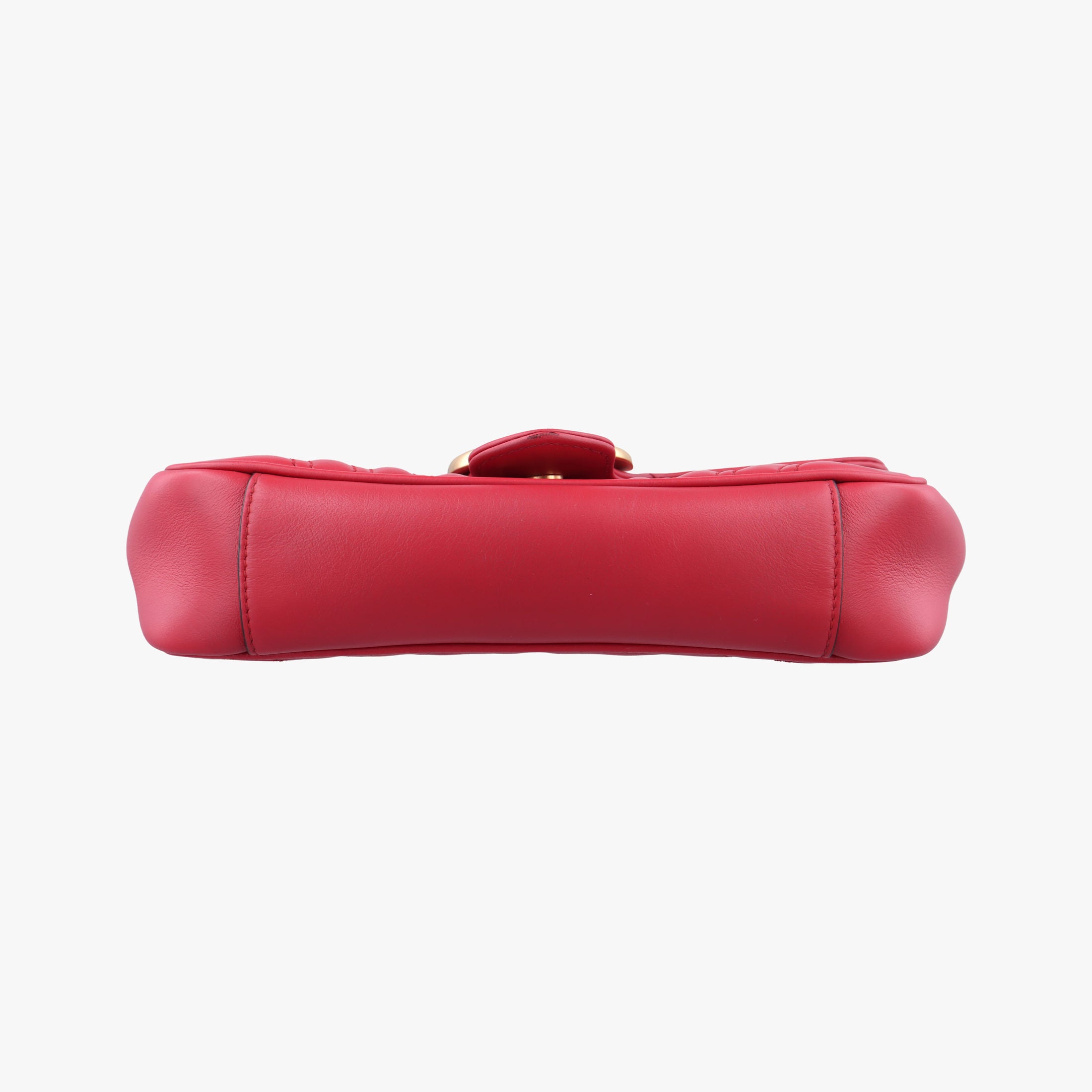 Secondhand Gucci GG Marmont Red Leather 446744 shoulderbag | stylenewstar