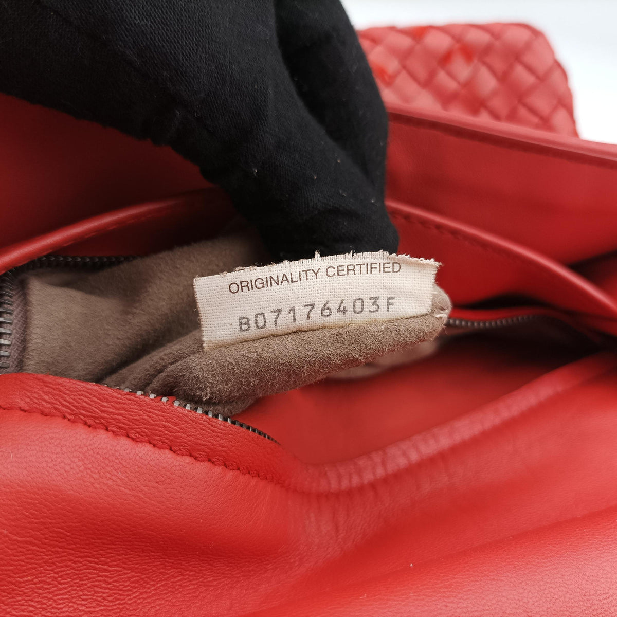 Pre-owned Bottega Veneta Intrecciato Olimpia Red lambskin  shoulderbag | stylenewstar