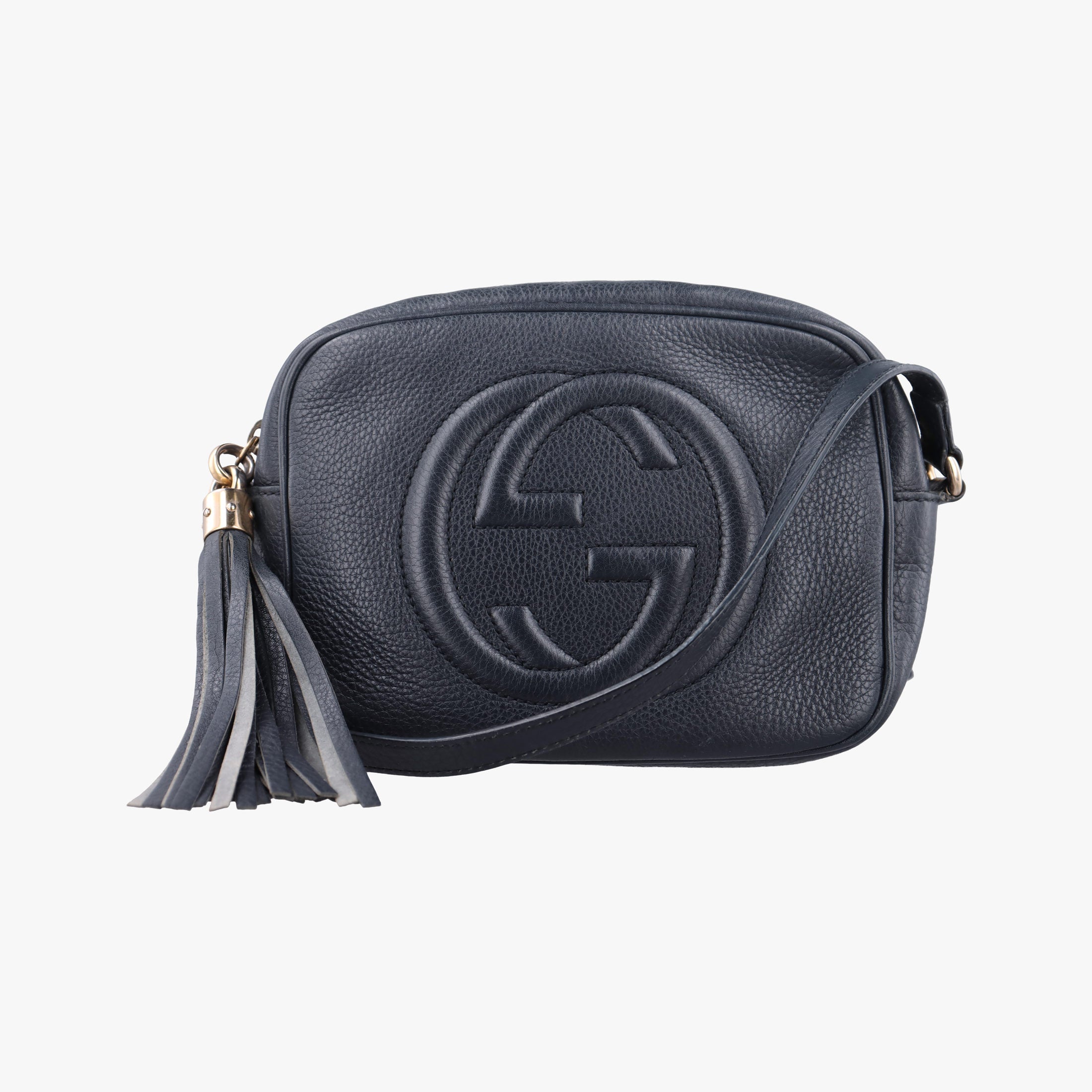 Secondhand Gucci Soho Black Leather 308364 shoulderbag | stylenewstar