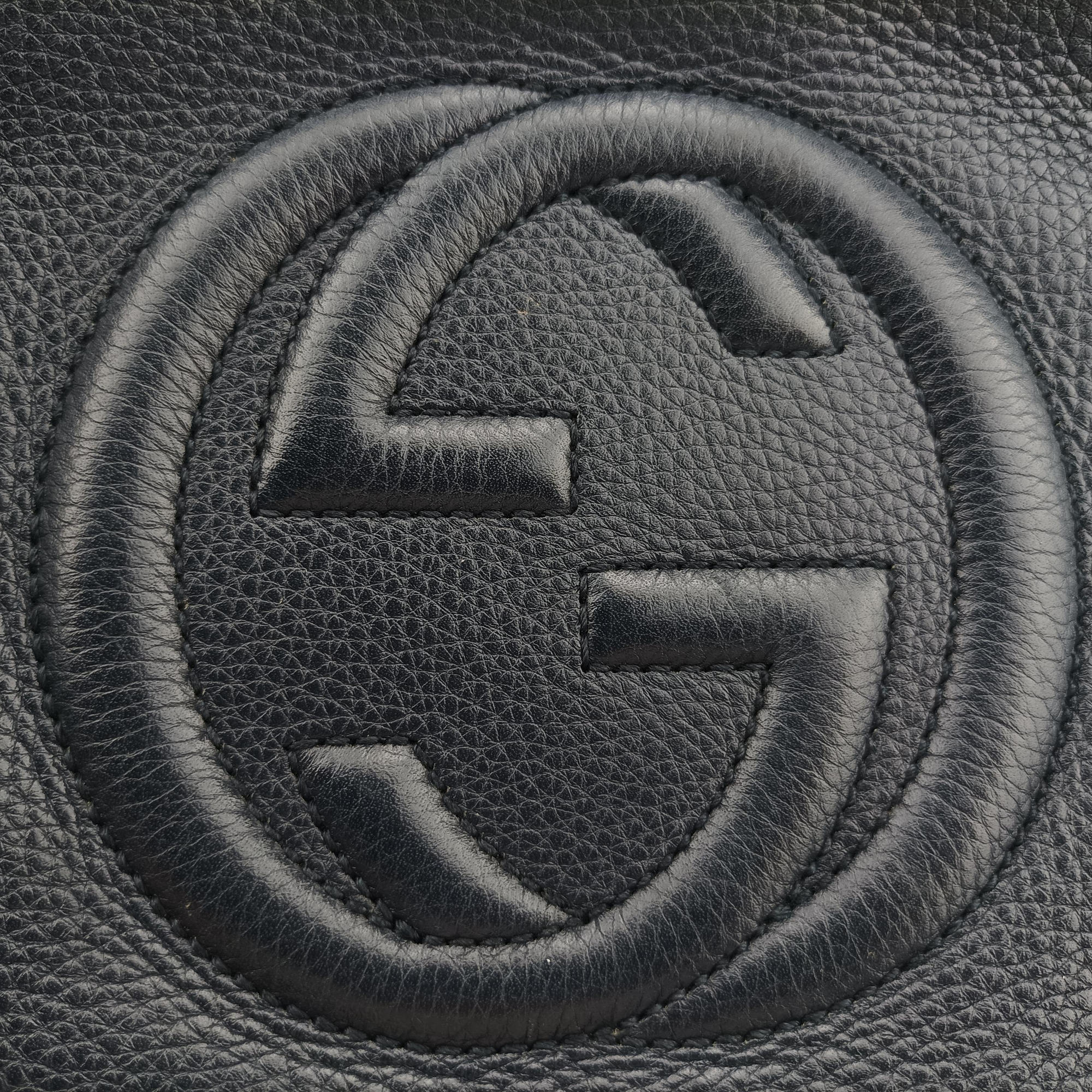 Secondhand Gucci Soho Black Leather 308364 shoulderbag | stylenewstar