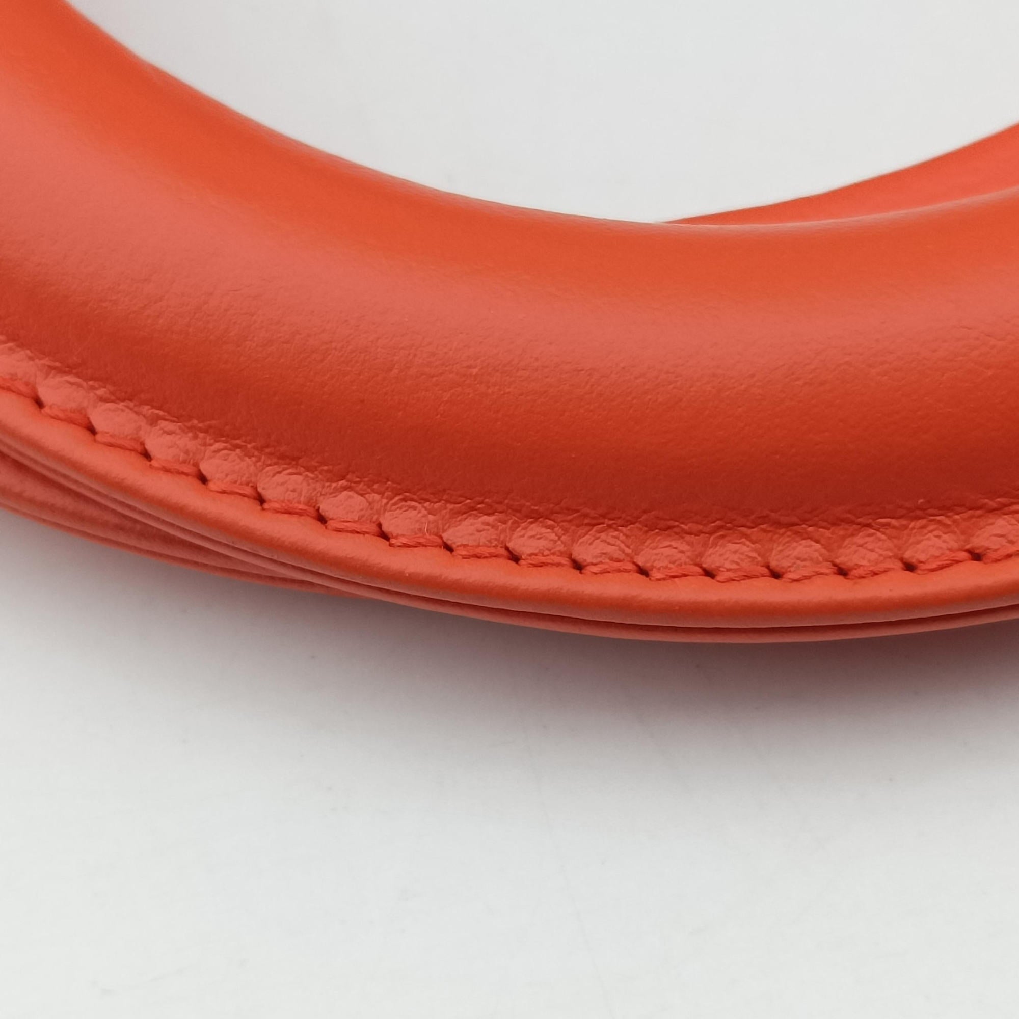 Secondhand Christian Dior Diorissimo Purple×Orange Leather  handbag | stylenewstar