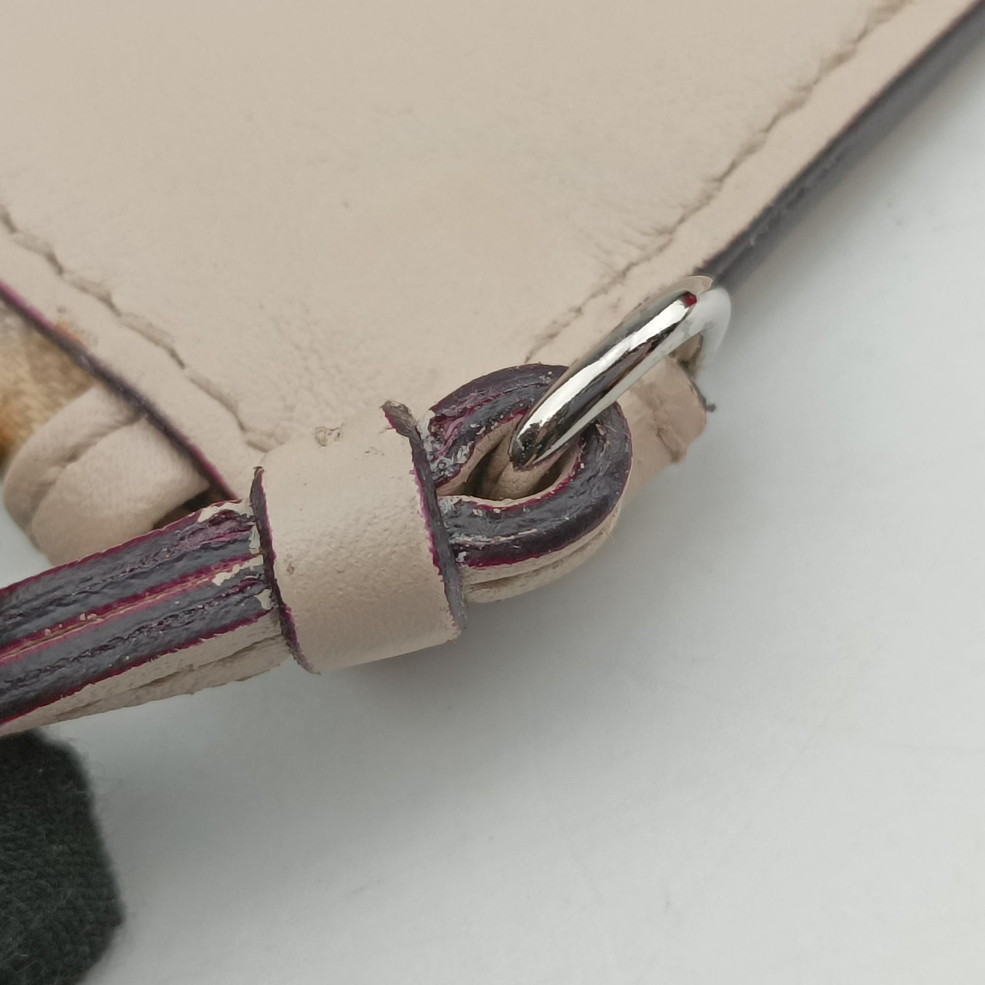 Secondhand Christian Dior Diorissimo Purple×Orange Leather  handbag | stylenewstar