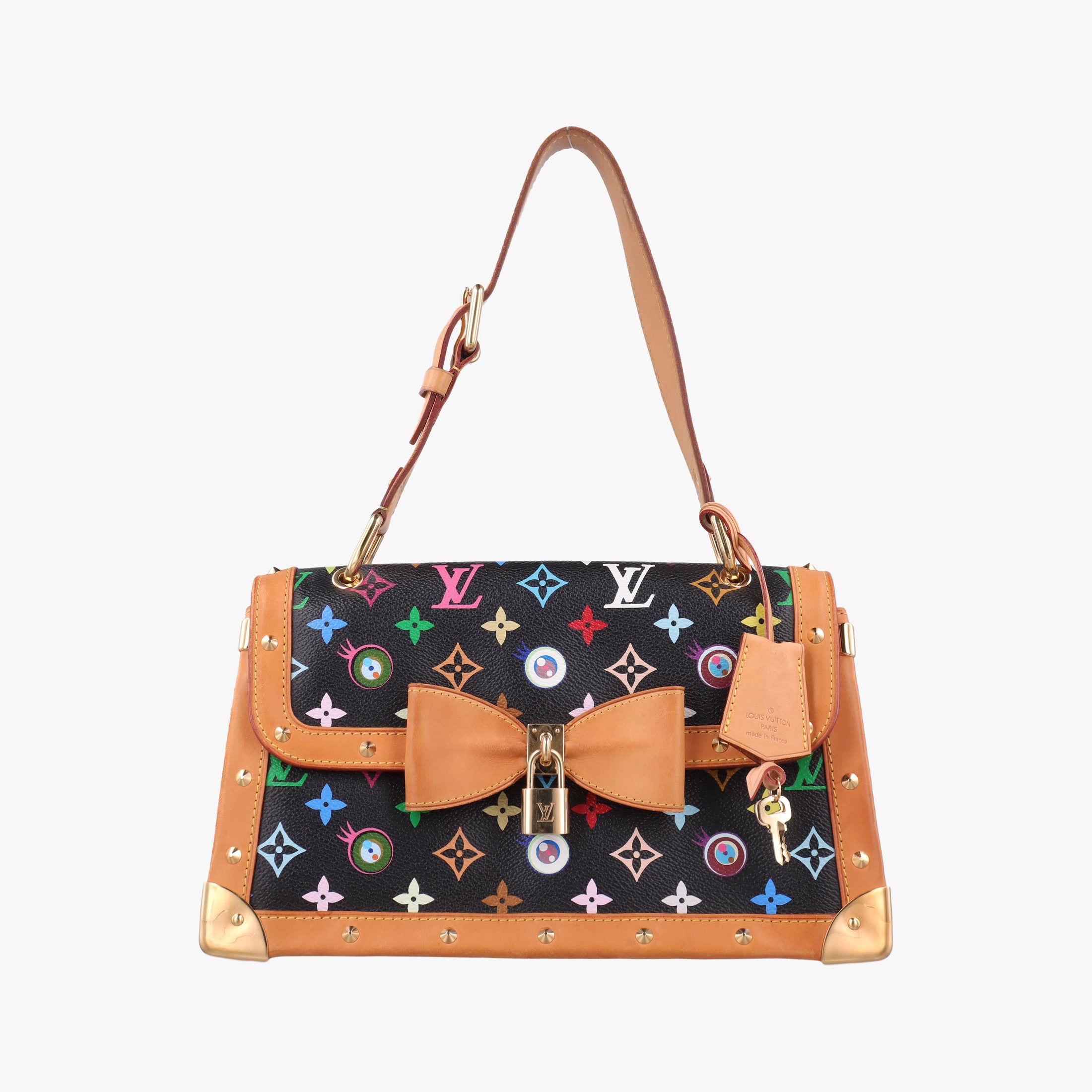 Pre-owned Louis Vuitton Eye need you Noir Monogram Multicolor M92050 shoulderbag | stylenewstar