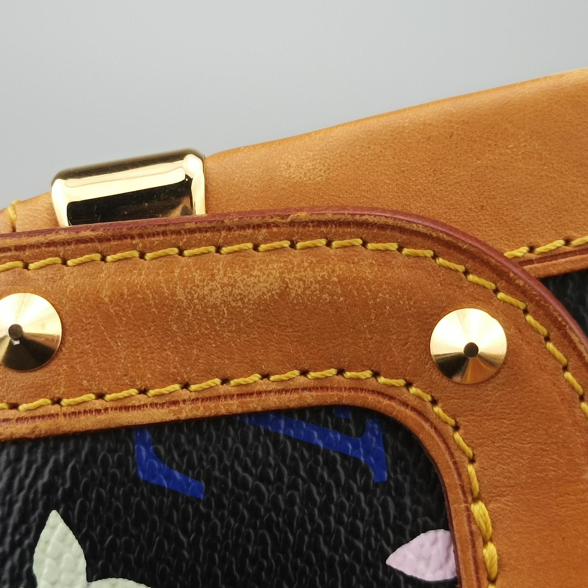 Pre-owned Louis Vuitton Eye need you Noir Monogram Multicolor M92050 shoulderbag | stylenewstar