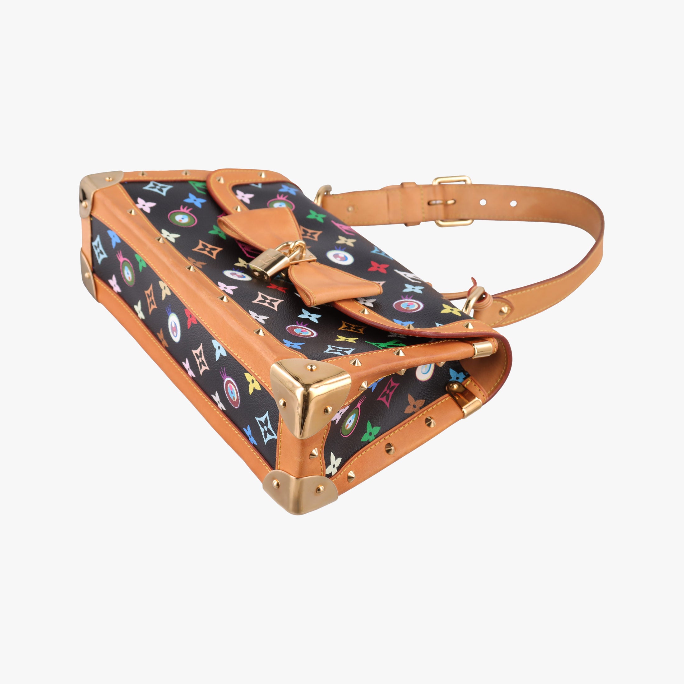 Pre-owned Louis Vuitton Eye need you Noir Monogram Multicolor M92050 shoulderbag | stylenewstar