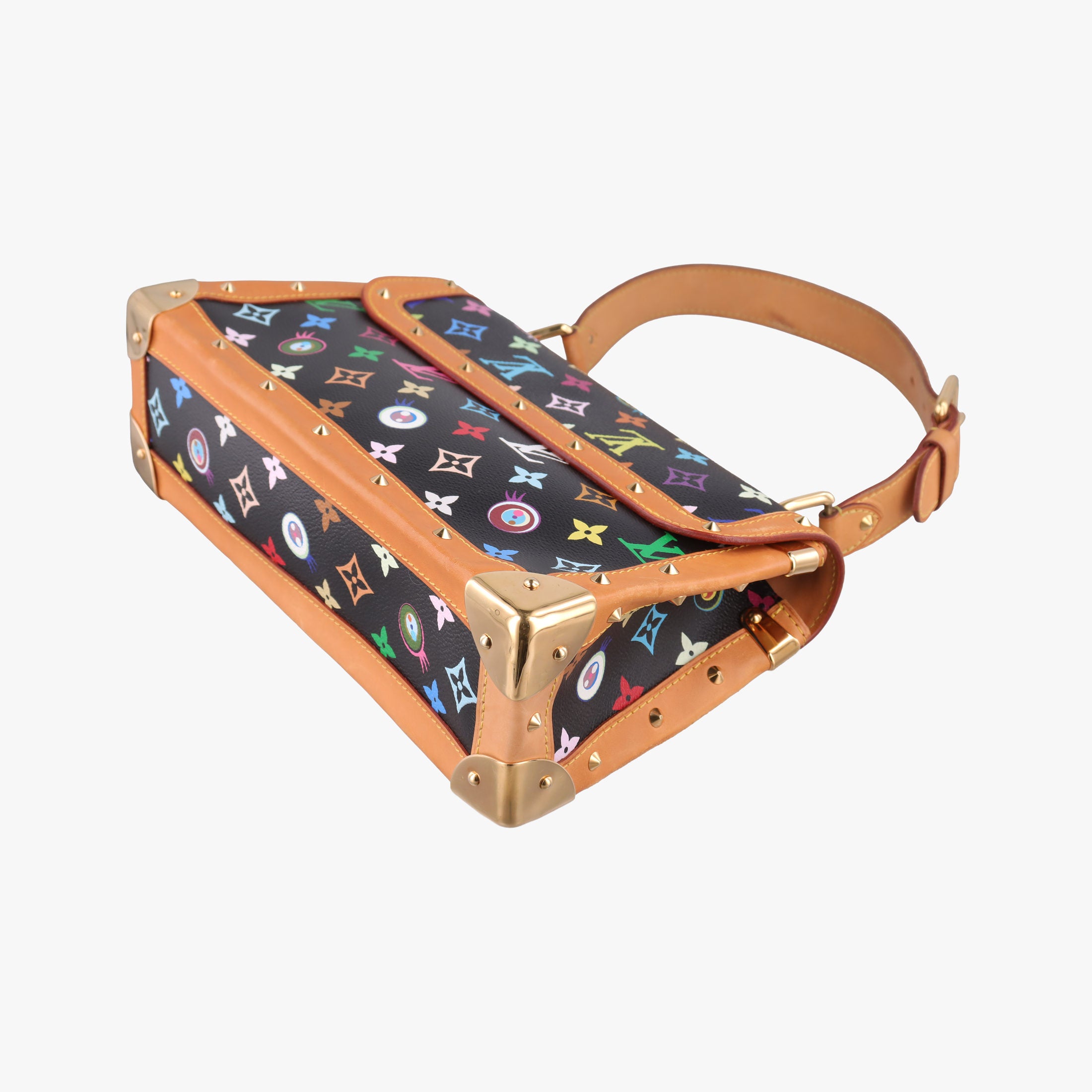 Pre-owned Louis Vuitton Eye need you Noir Monogram Multicolor M92050 shoulderbag | stylenewstar