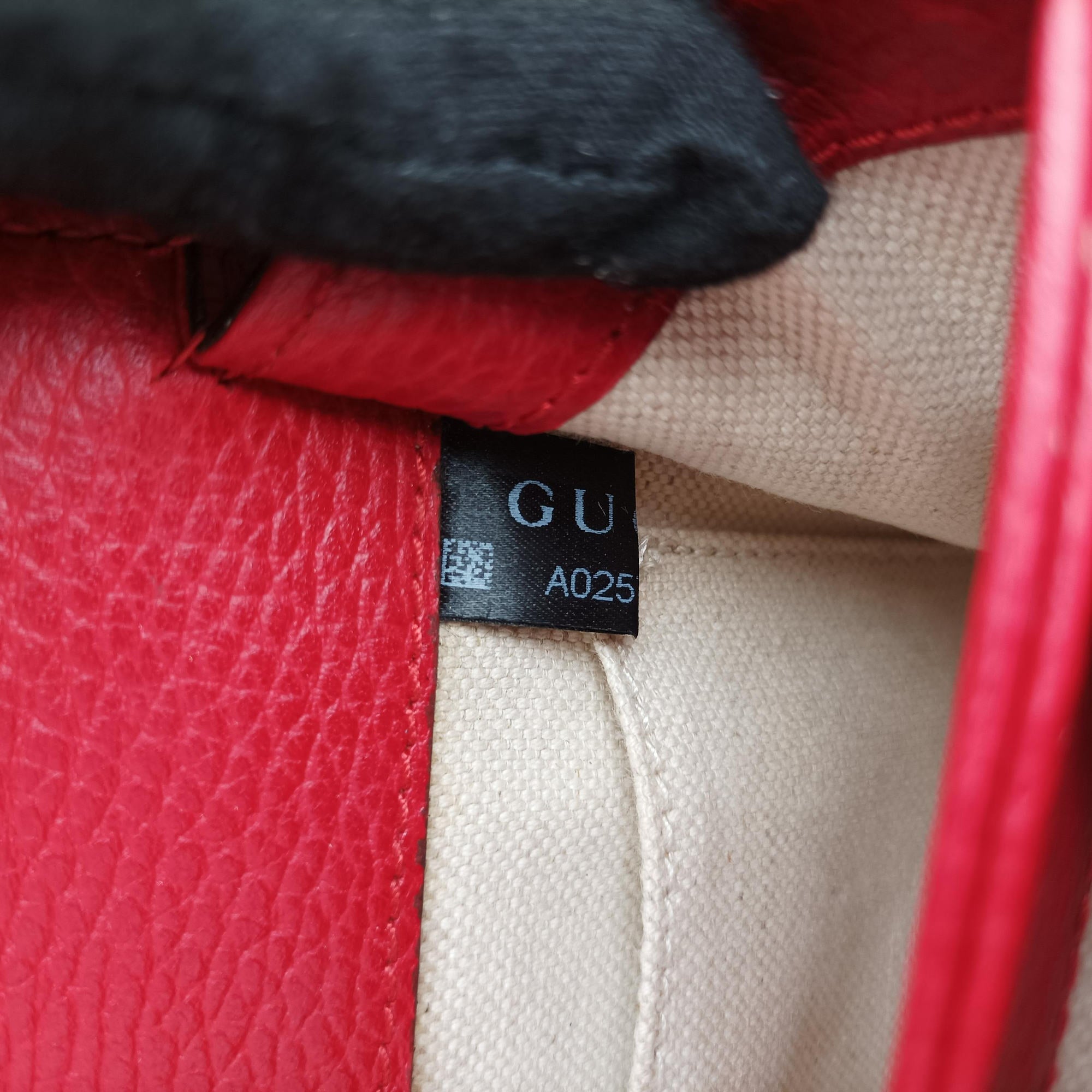 Pre-owned Gucci Dionysus Red Leather 523367 shoulderbag | stylenewstar