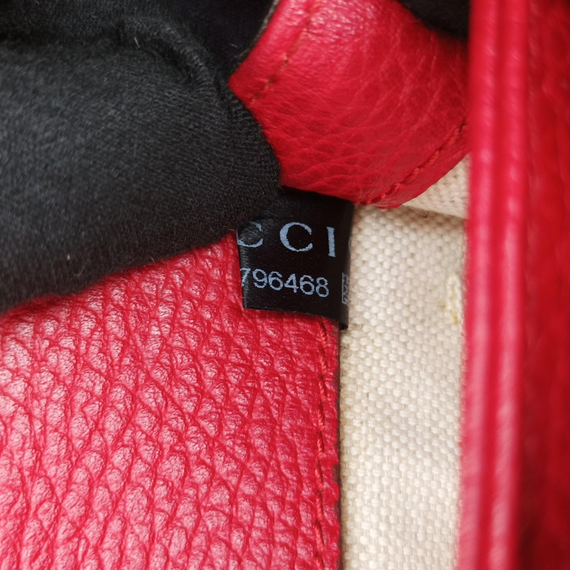 Pre-owned Gucci Dionysus Red Leather 523367 shoulderbag | stylenewstar