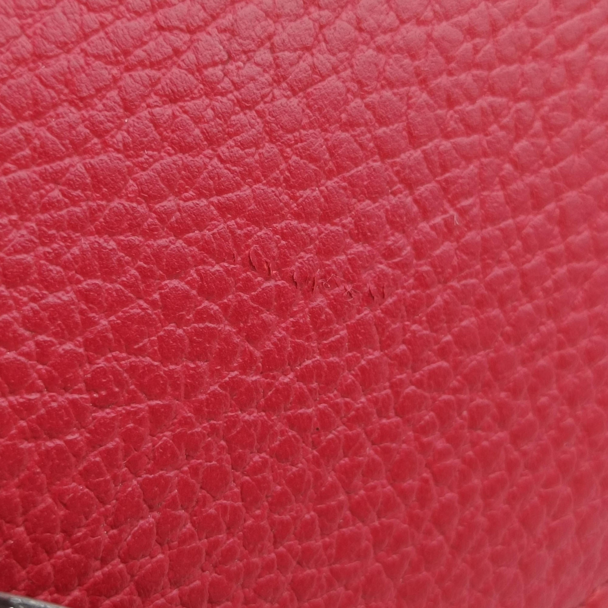 Pre-owned Gucci Dionysus Red Leather 523367 shoulderbag | stylenewstar
