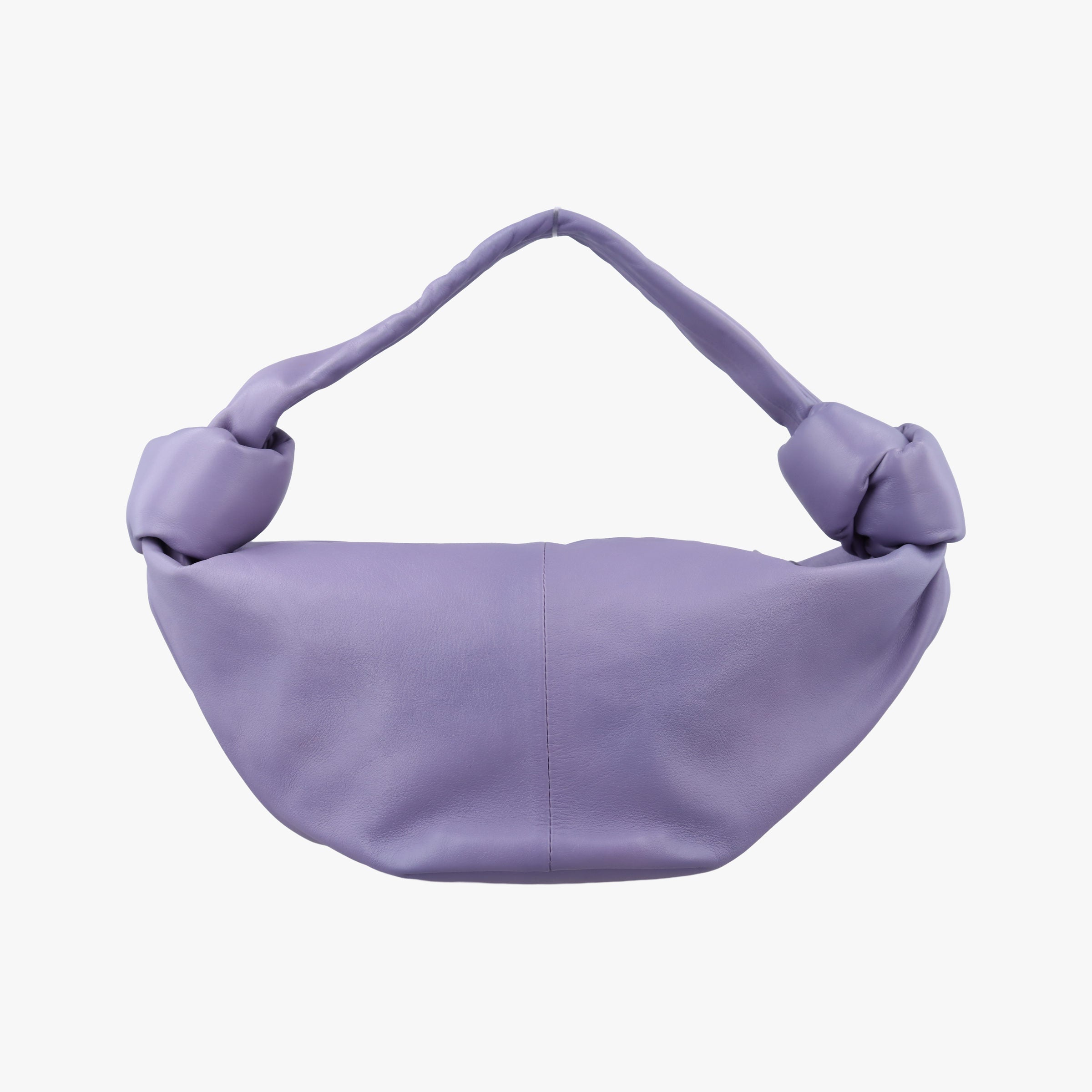 Vintage Bottega Veneta Double Knot Purple lambskin  handbag | stylenewstar