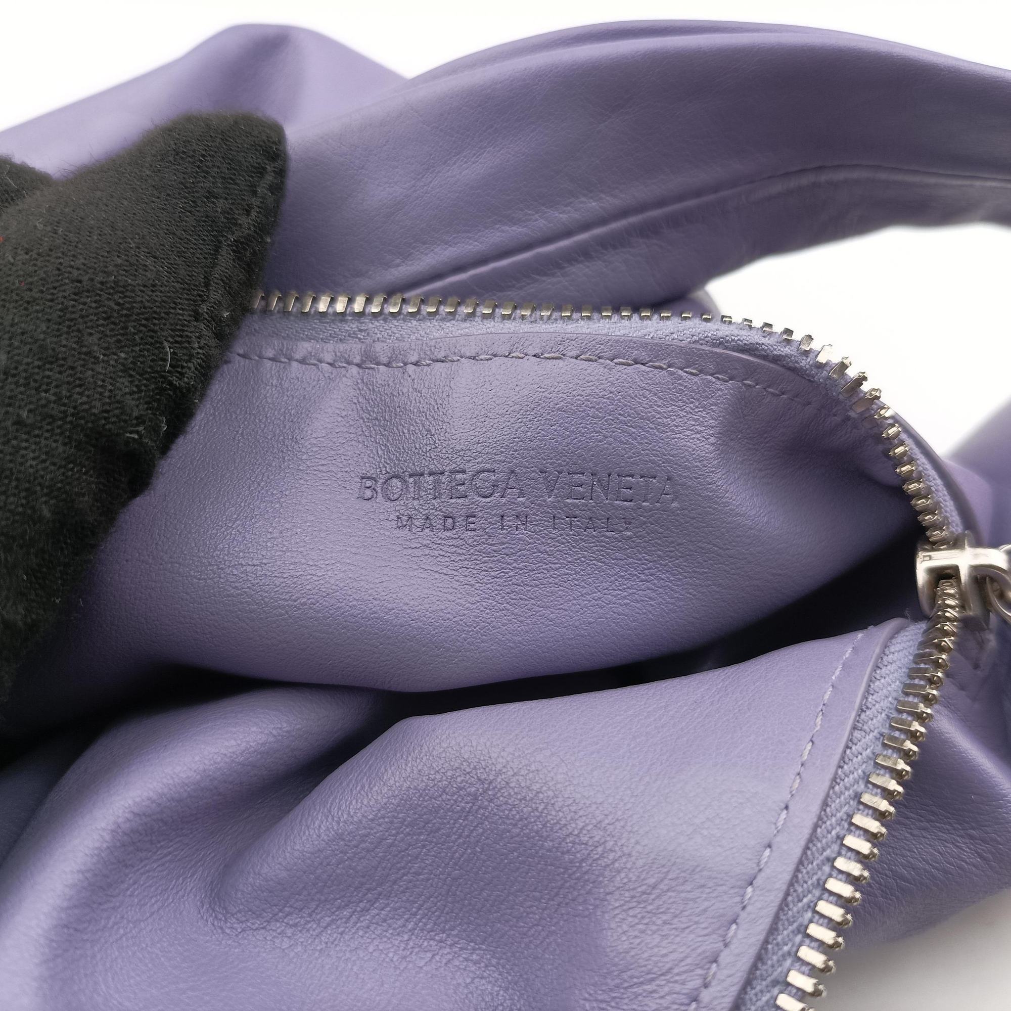 Vintage Bottega Veneta Double Knot Purple lambskin  handbag | stylenewstar