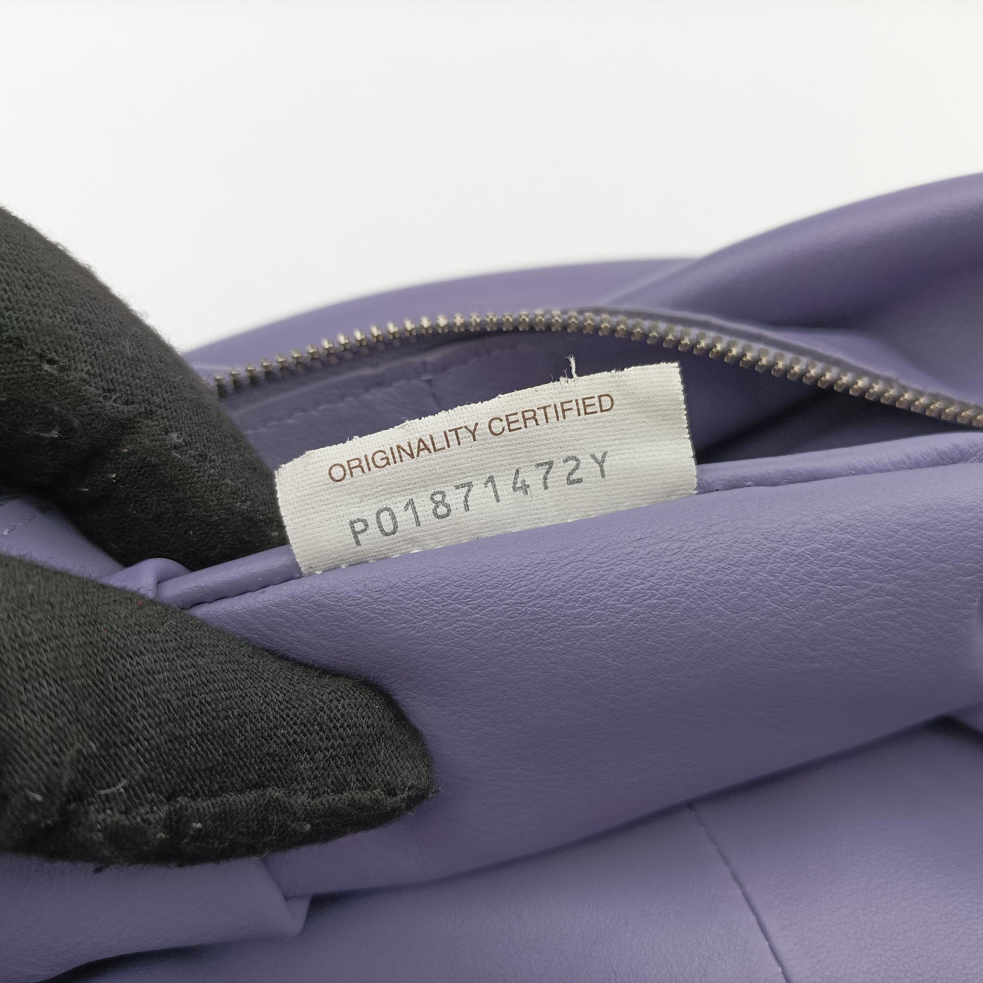 Vintage Bottega Veneta Double Knot Purple lambskin  handbag | stylenewstar