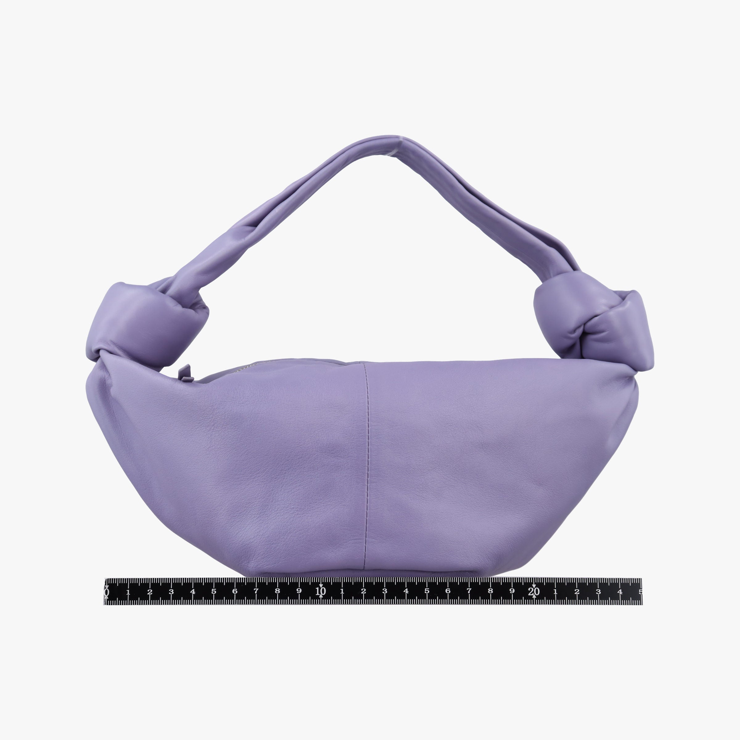 Vintage Bottega Veneta Double Knot Purple lambskin  handbag | stylenewstar