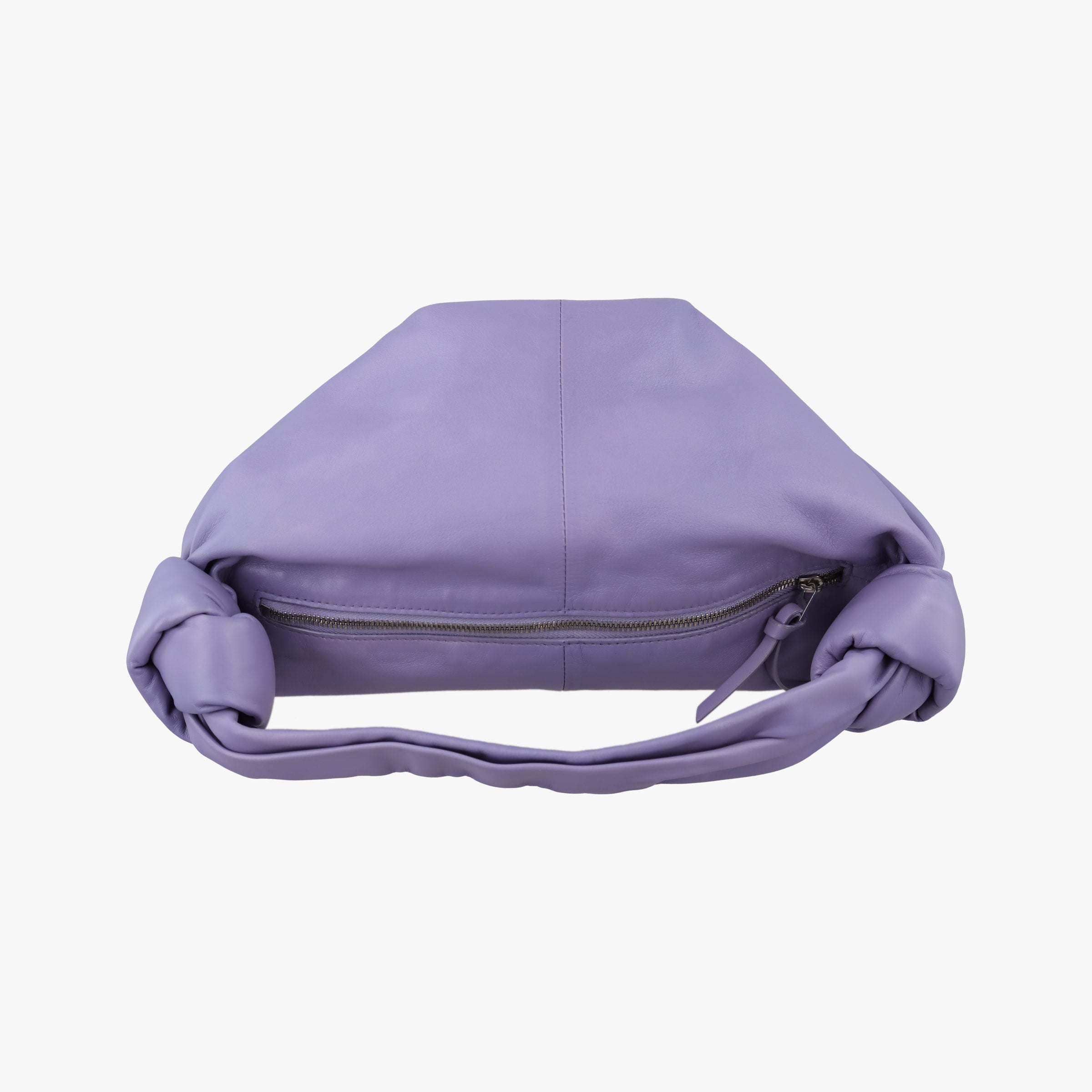 Vintage Bottega Veneta Double Knot Purple lambskin  handbag | stylenewstar