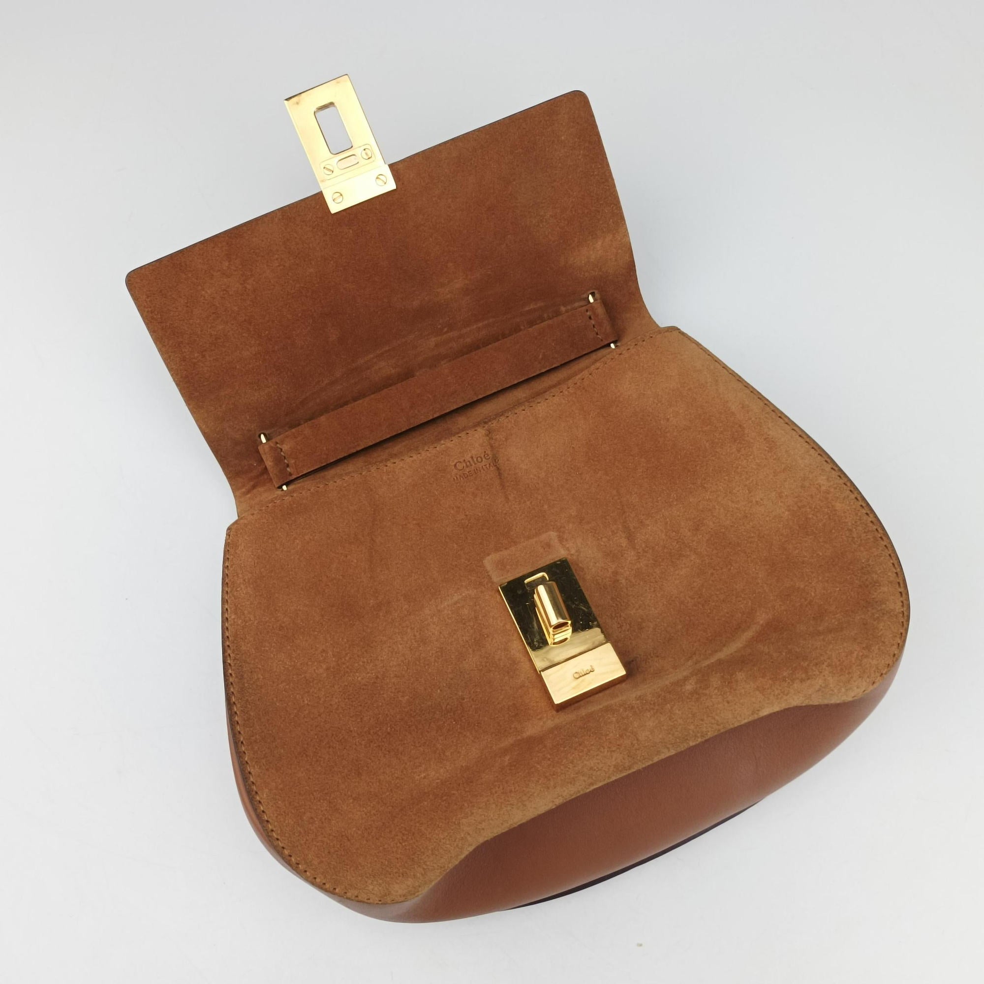 Pre-owned Chloe DREW Brown Leather×suede  shoulderbag | stylenewstar