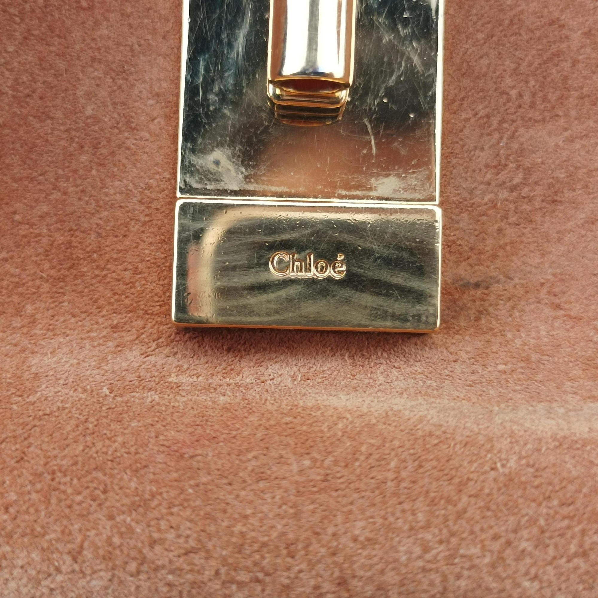 Pre-owned Chloe DREW Brown Leather×suede  shoulderbag | stylenewstar