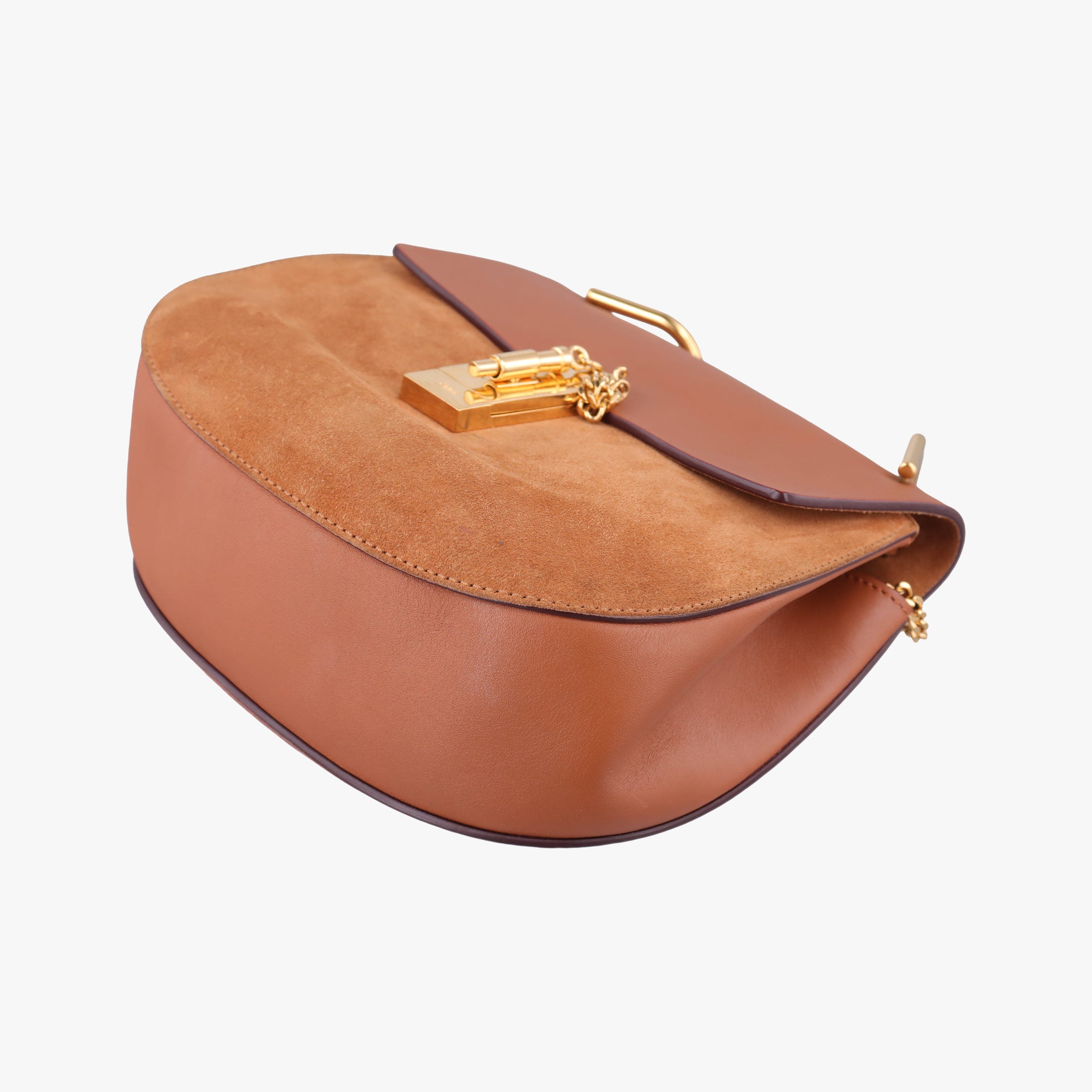Pre-owned Chloe DREW Brown Leather×suede  shoulderbag | stylenewstar