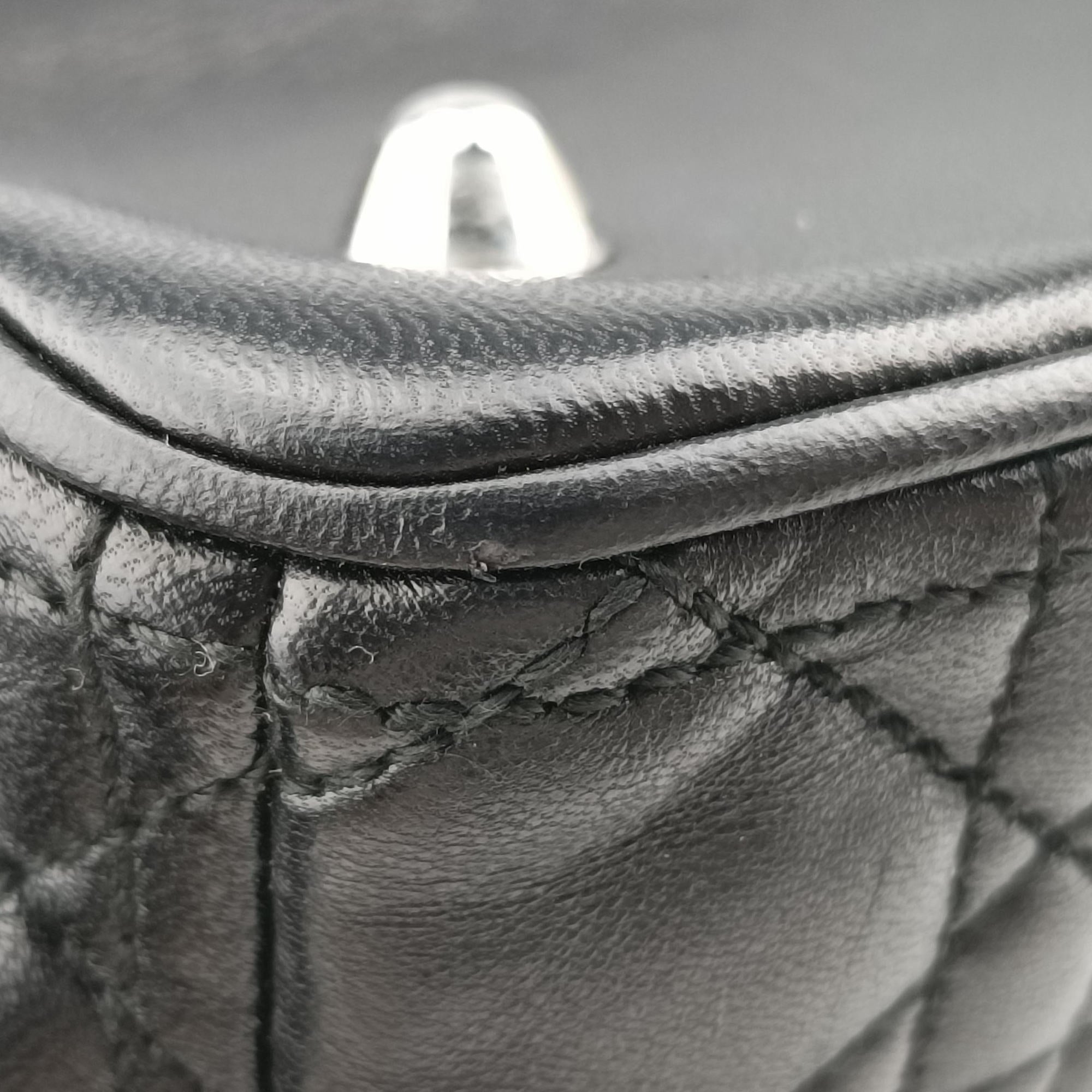 Vintage Christian Dior Lady Dior Black lambskin  handbag | stylenewstar