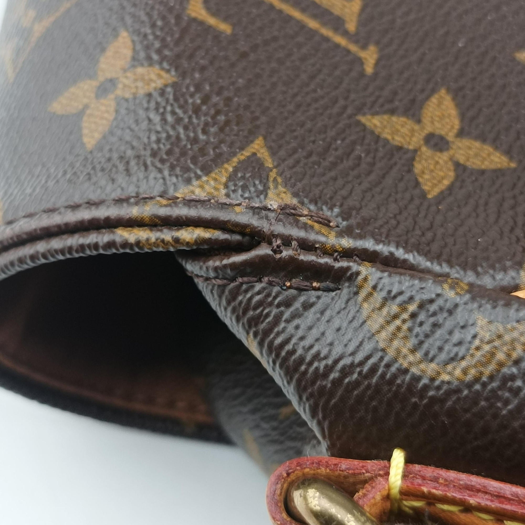 Pre-owned Louis Vuitton Abbesses Messenger MM brown Monogram canvas M97038 shoulderbag | stylenewstar