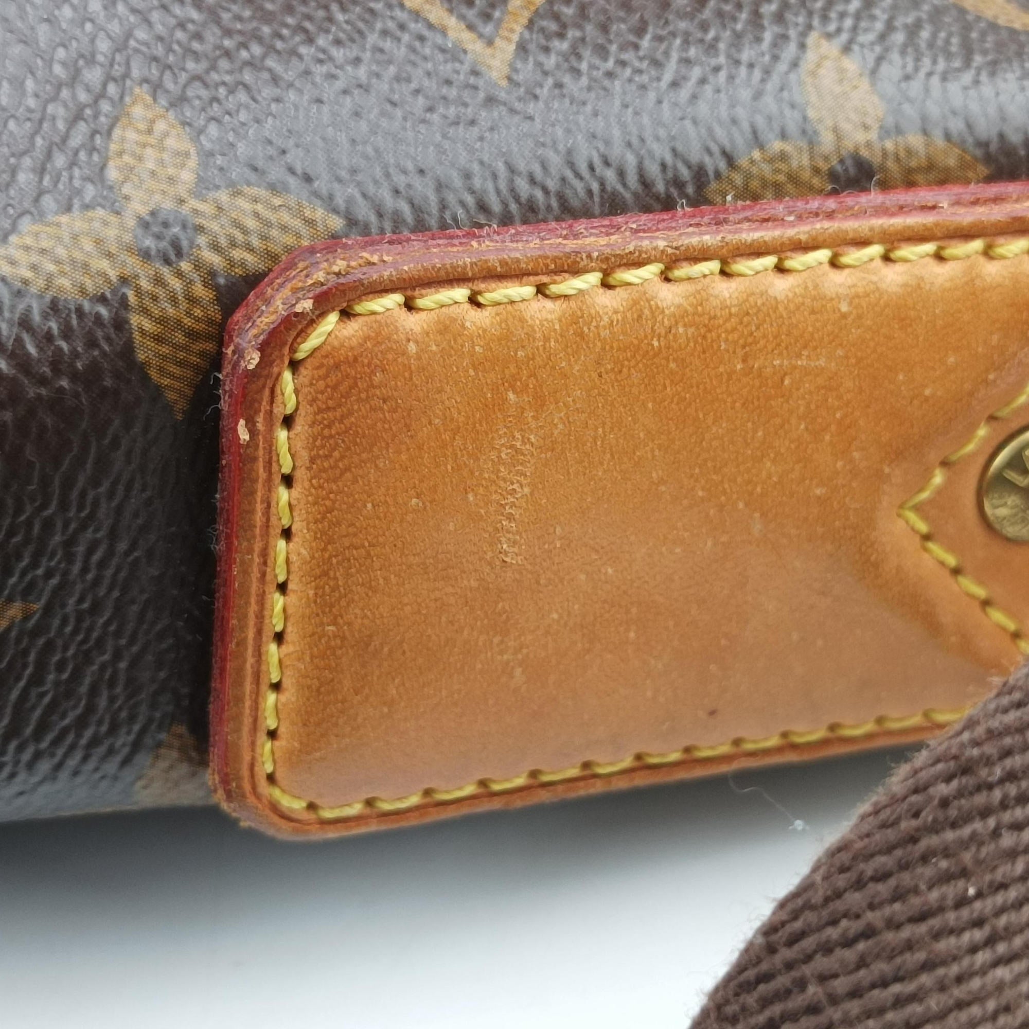 Pre-owned Louis Vuitton Abbesses Messenger MM brown Monogram canvas M97038 shoulderbag | stylenewstar