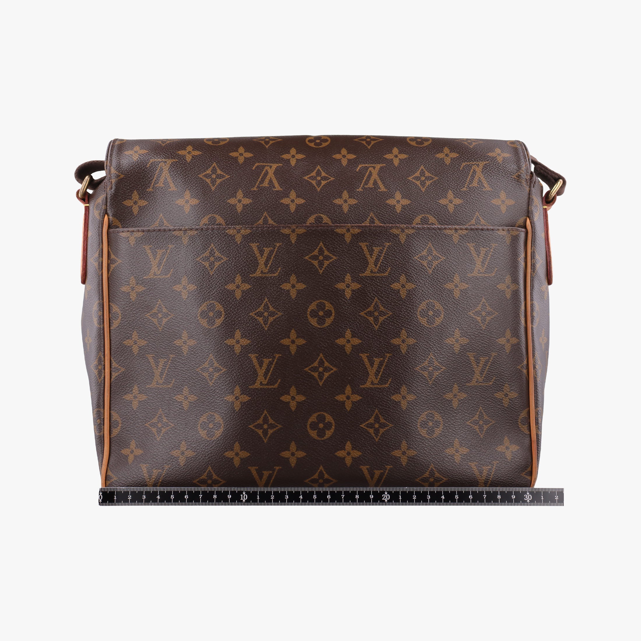 Pre-owned Louis Vuitton Abbesses Messenger MM brown Monogram canvas M97038 shoulderbag | stylenewstar