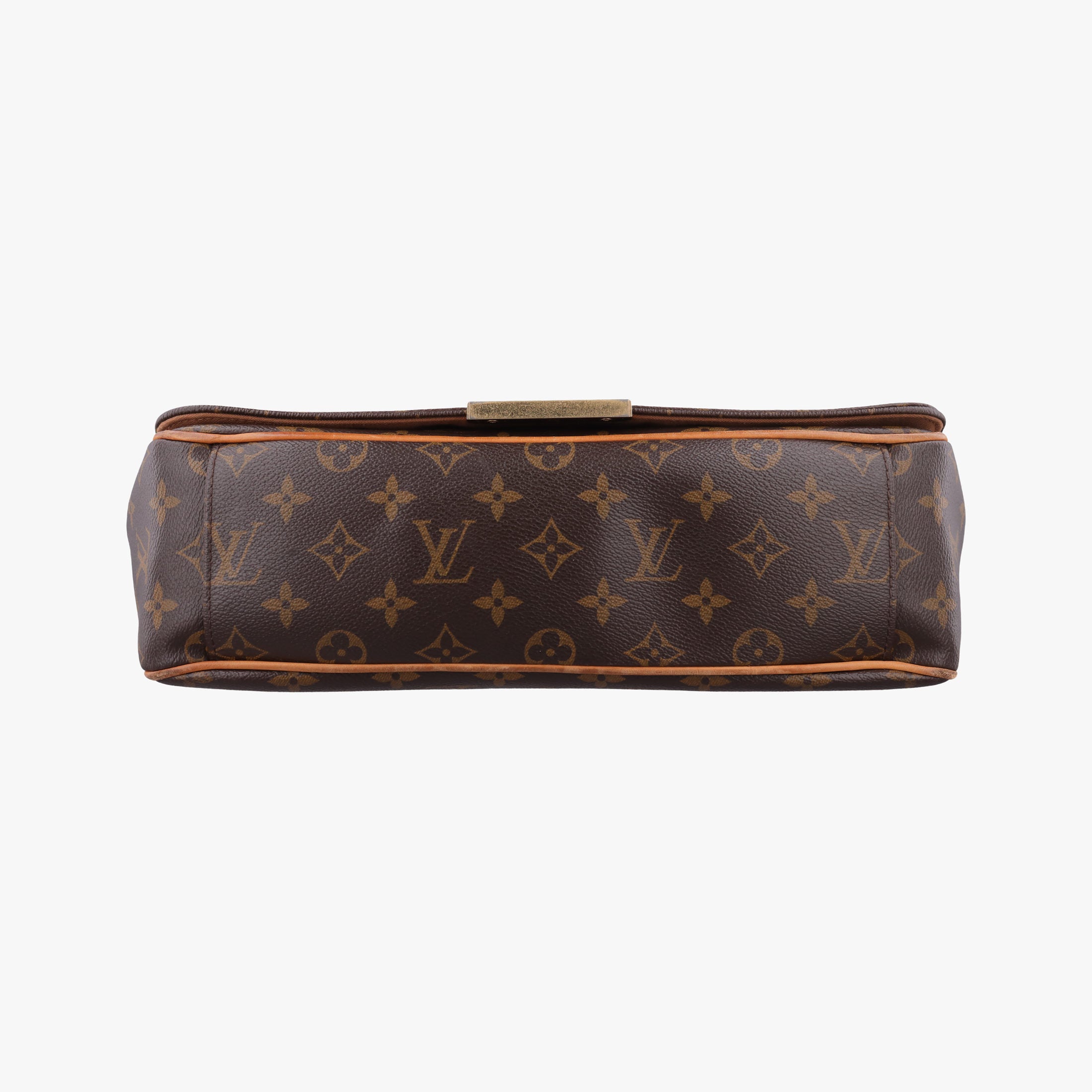 Pre-owned Louis Vuitton Abbesses Messenger MM brown Monogram canvas M97038 shoulderbag | stylenewstar