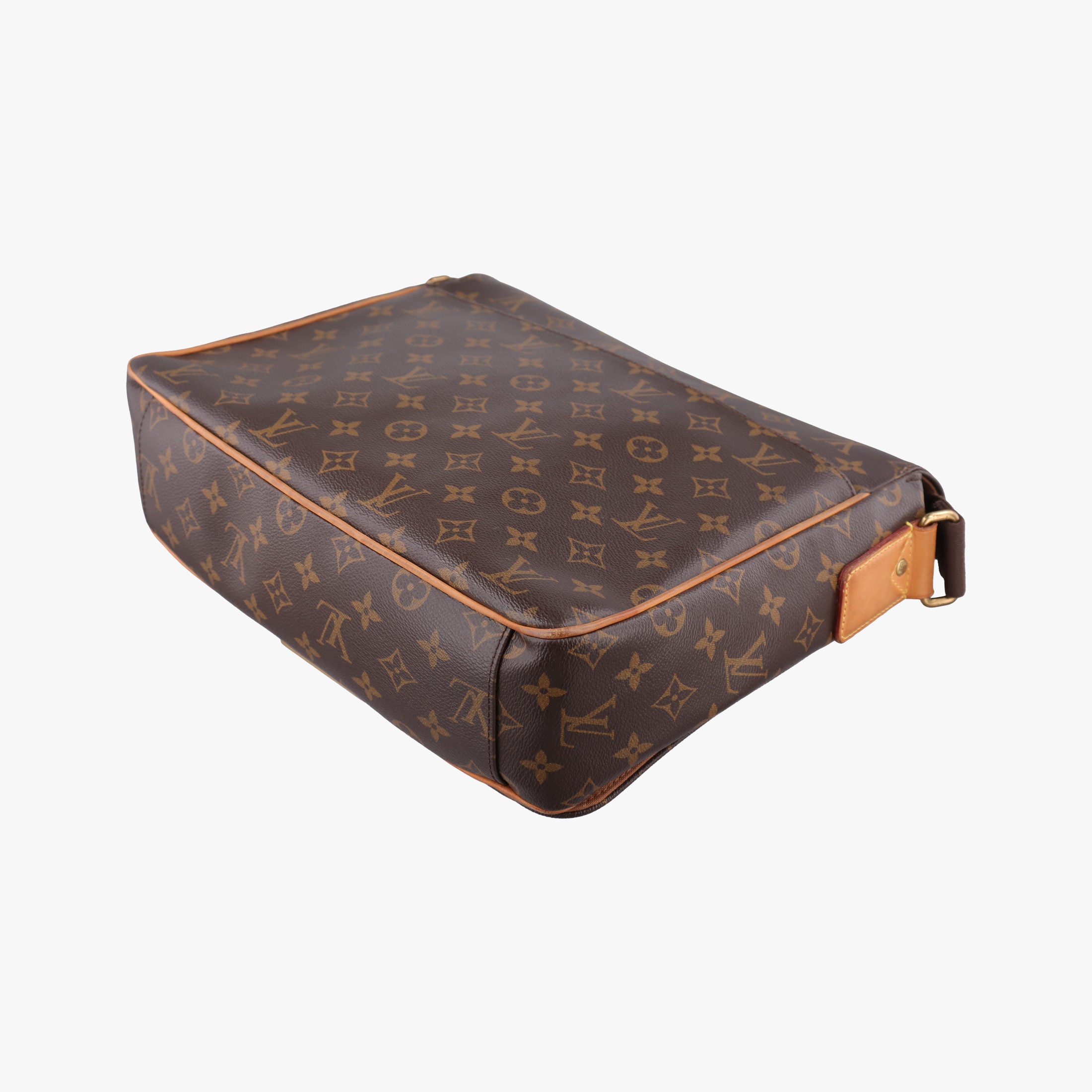 Pre-owned Louis Vuitton Abbesses Messenger MM brown Monogram canvas M97038 shoulderbag | stylenewstar