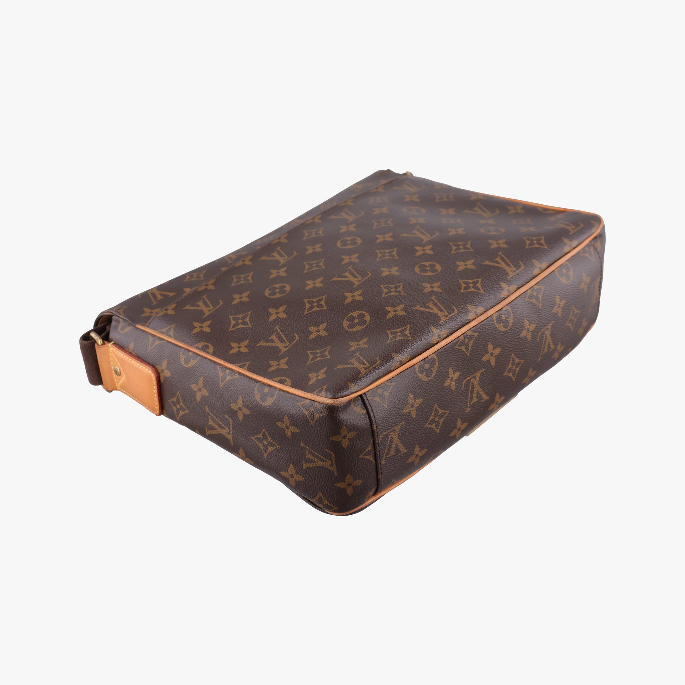 Pre-owned Louis Vuitton Abbesses Messenger MM brown Monogram canvas M97038 shoulderbag | stylenewstar