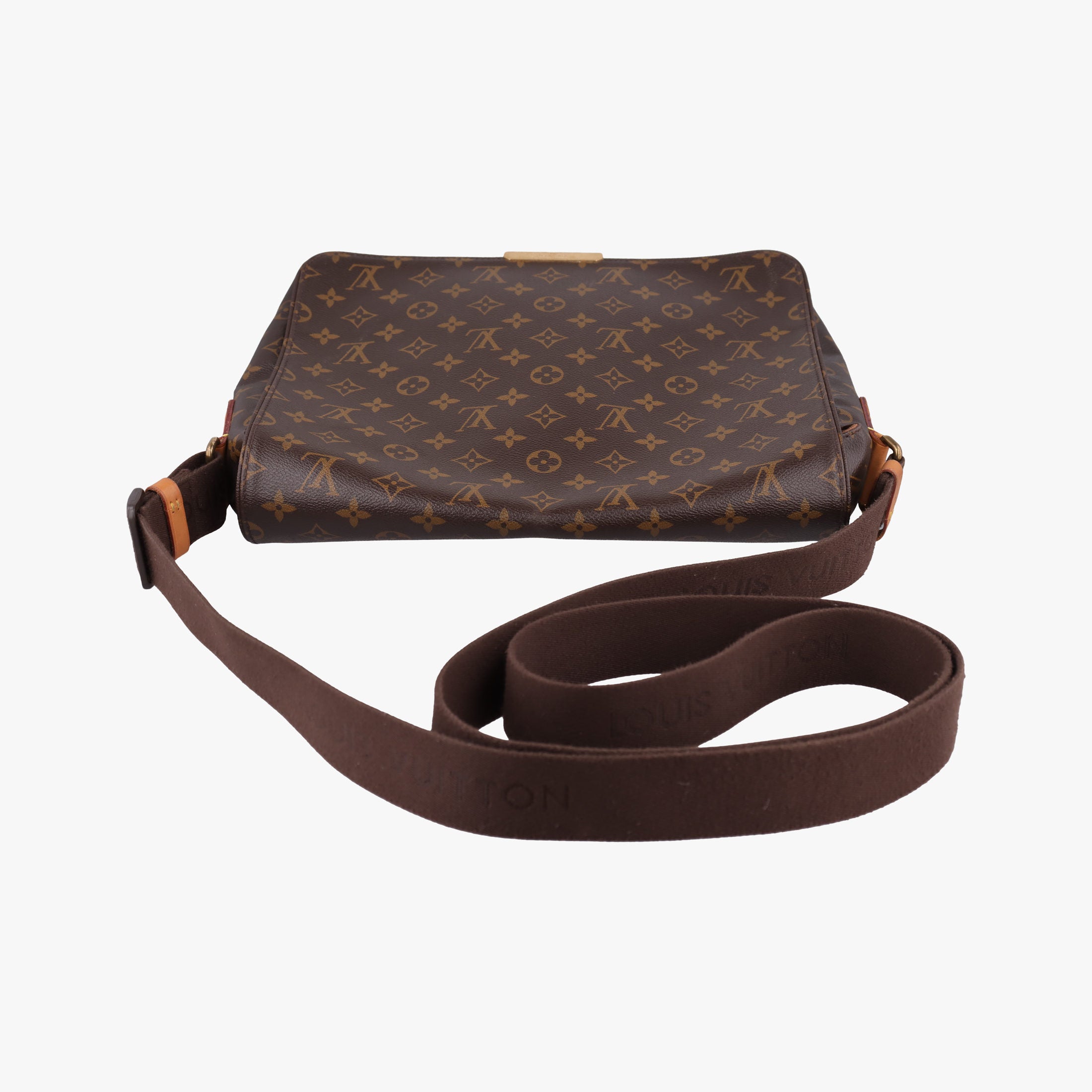 Pre-owned Louis Vuitton Abbesses Messenger MM brown Monogram canvas M97038 shoulderbag | stylenewstar