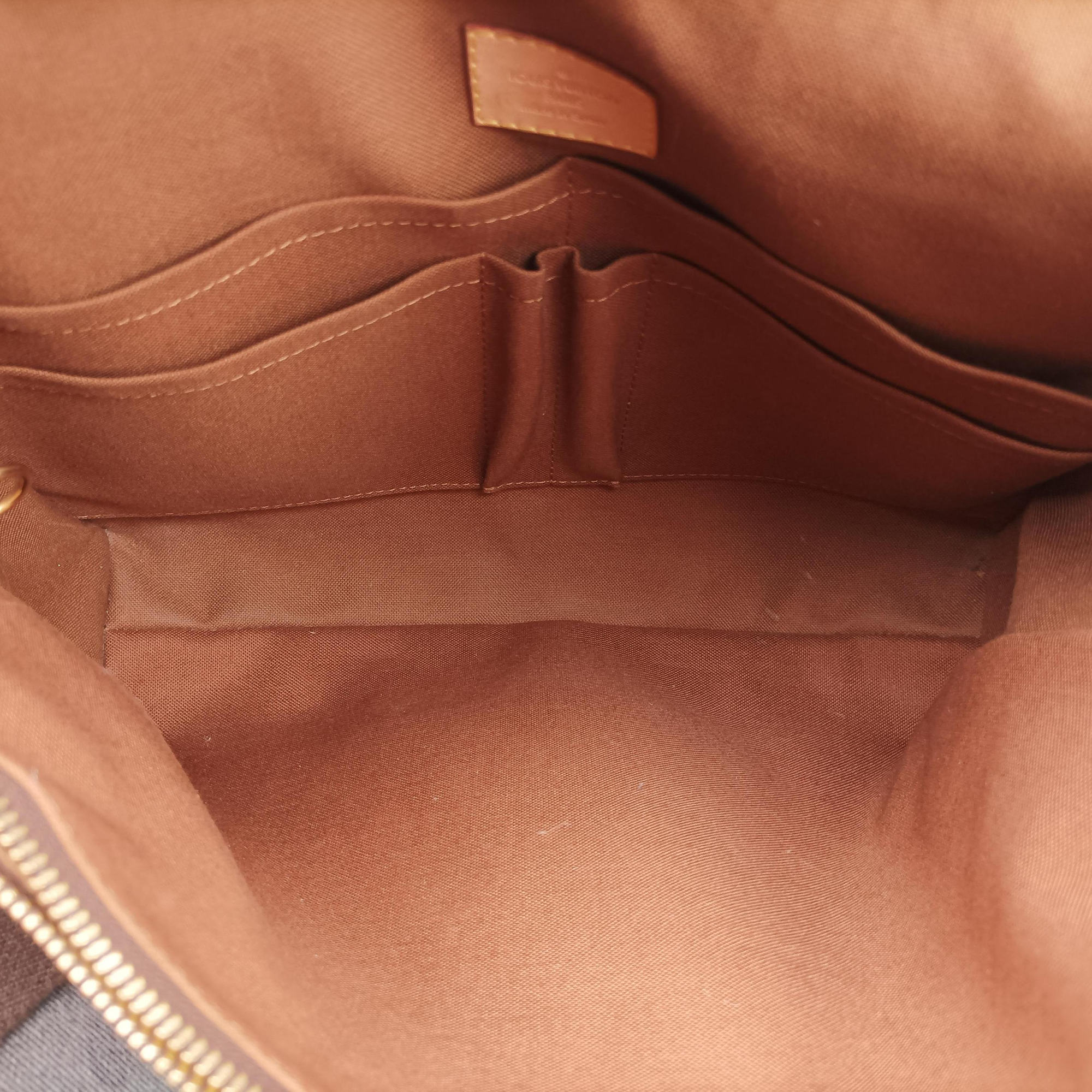 Pre-owned Louis Vuitton Abbesses Messenger MM brown Monogram canvas M97038 shoulderbag | stylenewstar