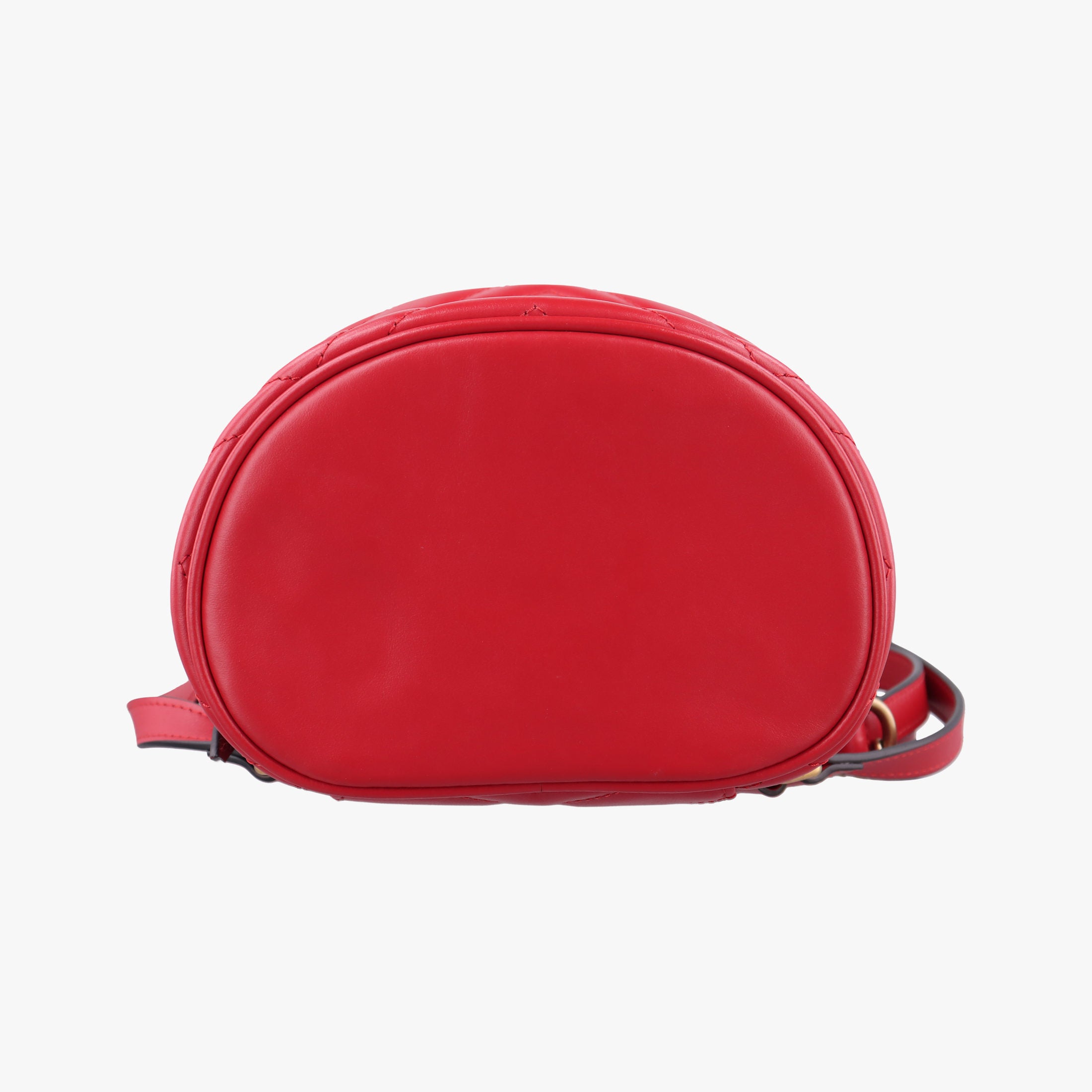Vintage Gucci GG Marmont Red Leather 598594 backpack/rucksack | stylenewstar