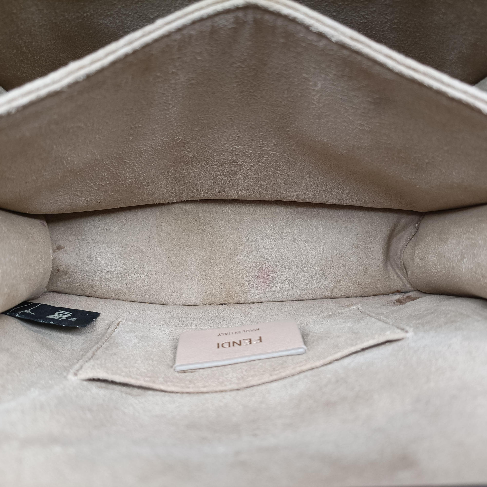 Secondhand Fendi Kan U Brown×black Leather 8M0417 shoulderbag | stylenewstar