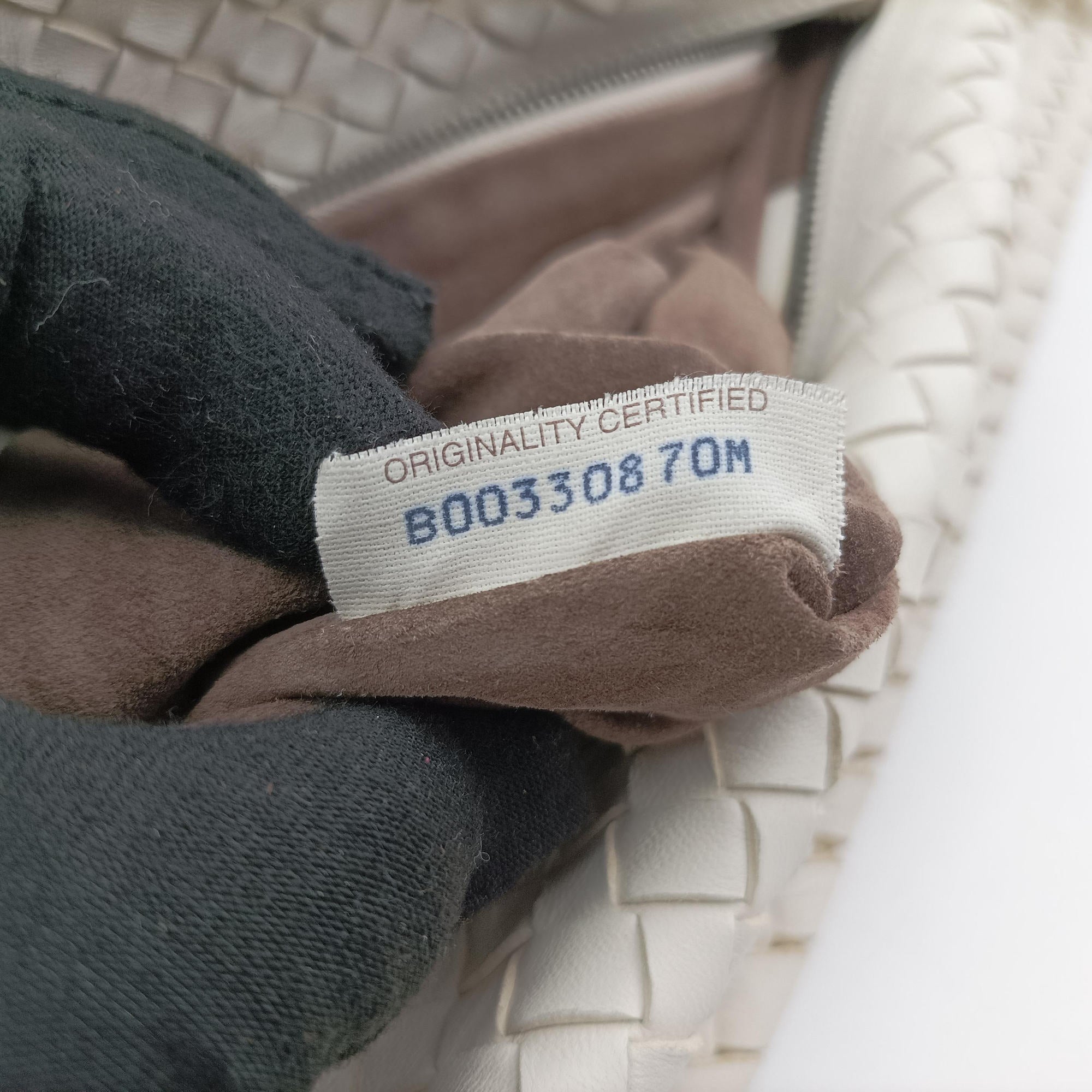 Pre-owned Bottega Veneta Intrecciato White lambskin  handbag | stylenewstar
