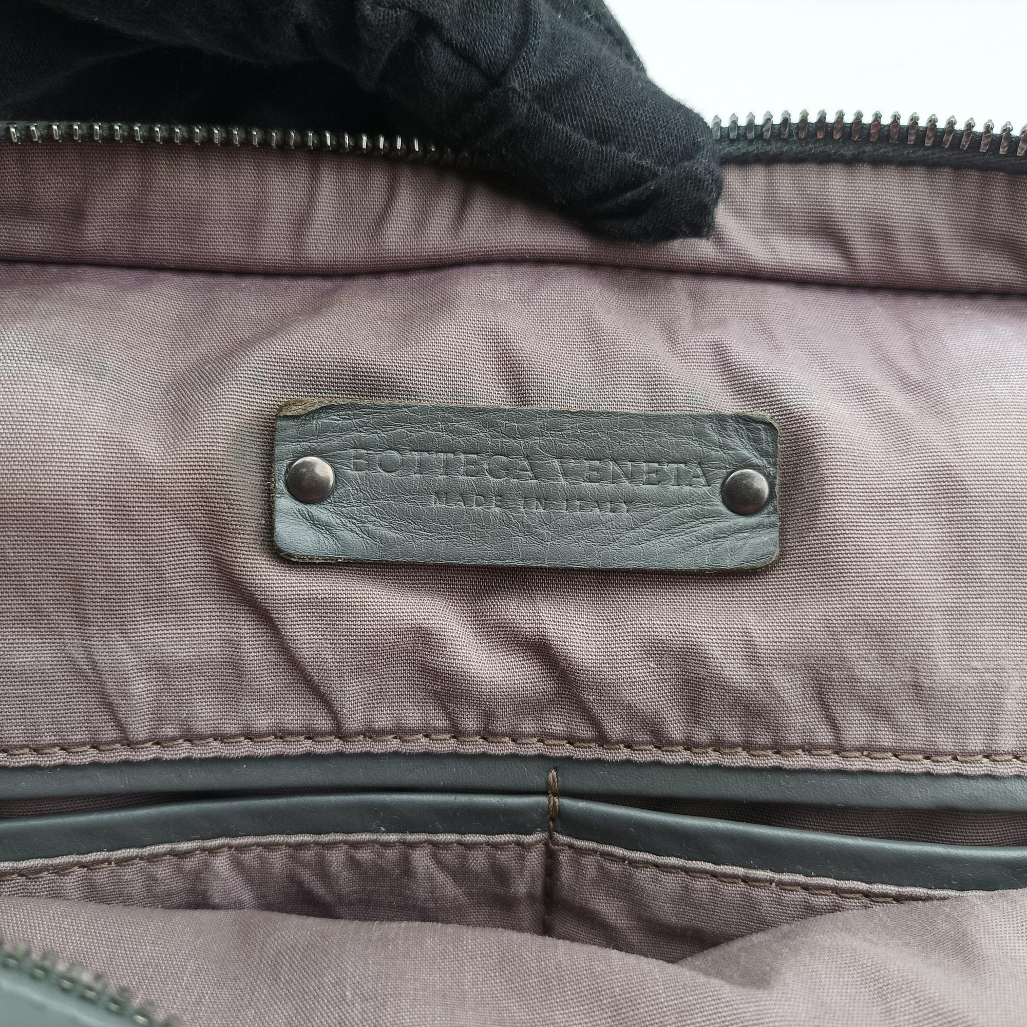Secondhand Bottega Veneta Intrecciato Grey lambskin  handbag | stylenewstar