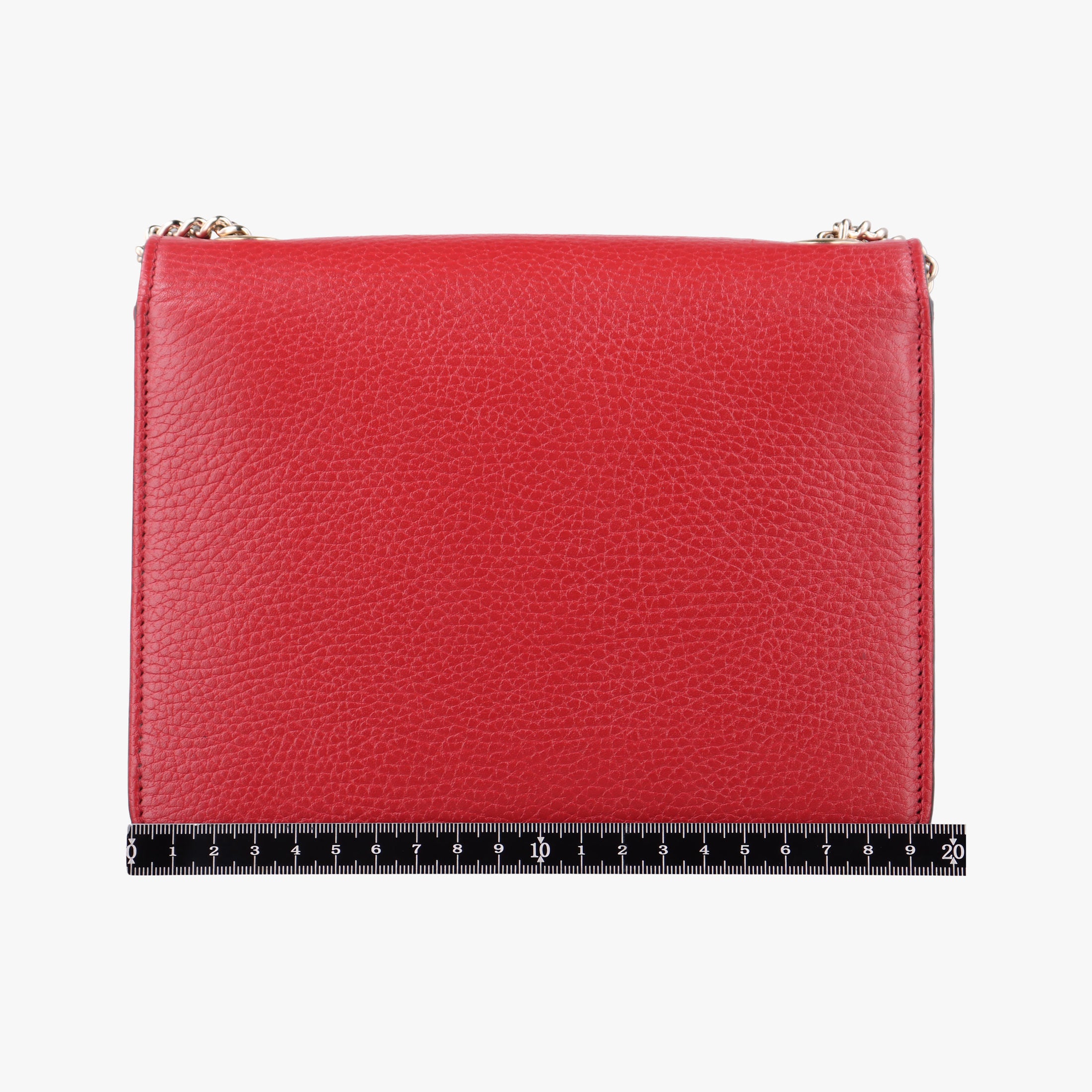 Pre-owned Gucci Interlocking G Red Leather 510304 shoulderbag | stylenewstar