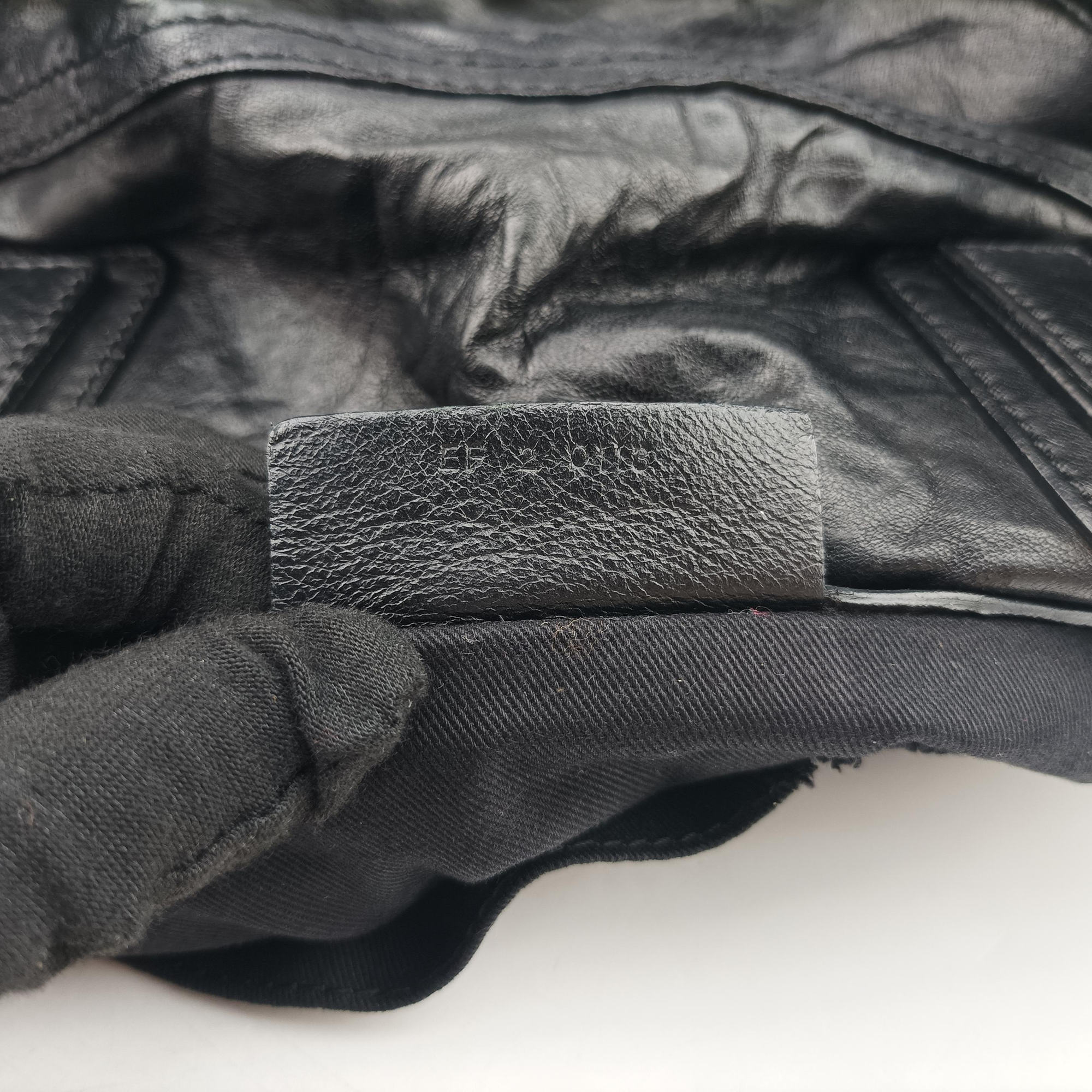 Pre-owned Givenchy Pandora Black Leather  shoulderbag | stylenewstar