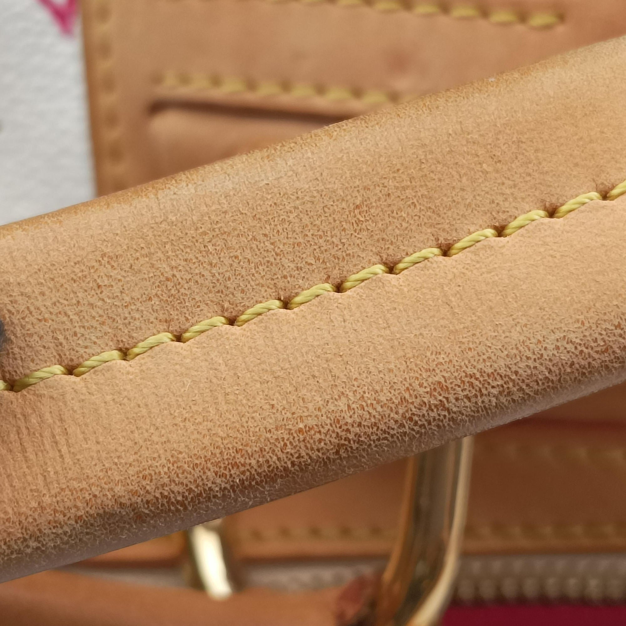 Pre-owned Louis Vuitton COURTNEY　MM white Monogram Multicolor M45641 handbag | stylenewstar