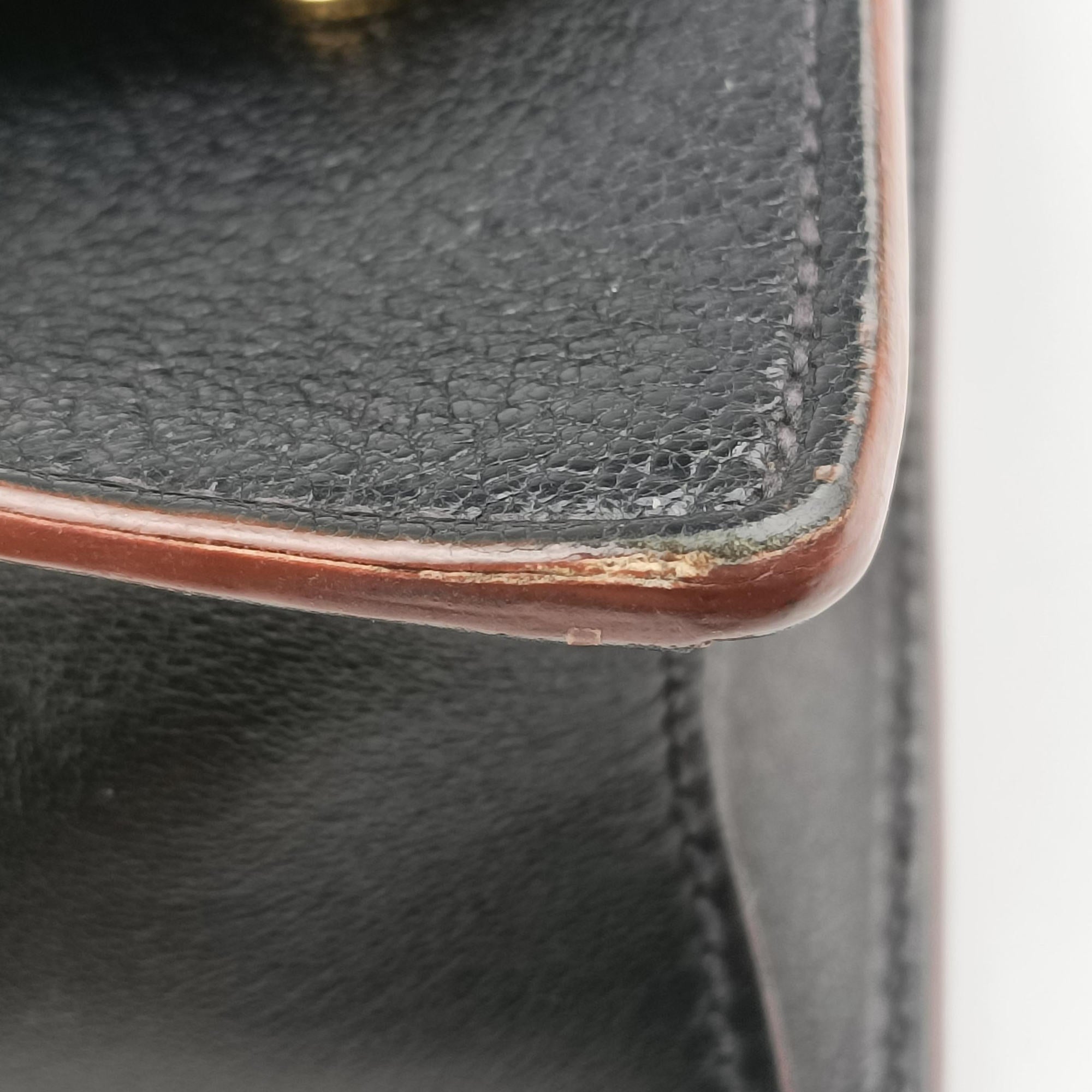 Pre-owned Miu Miu Miu Lady Black Leather  shoulderbag | stylenewstar
