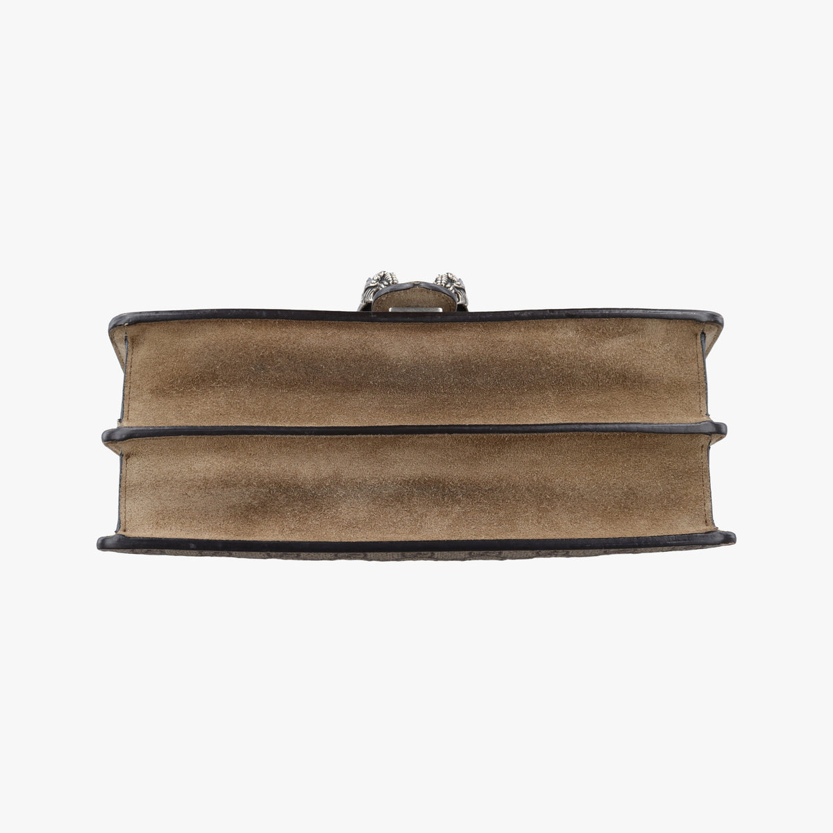 Pre-owned Gucci Dionysus Beige×Brown PVC coated canvas × suede 400249 shoulderbag | stylenewstar
